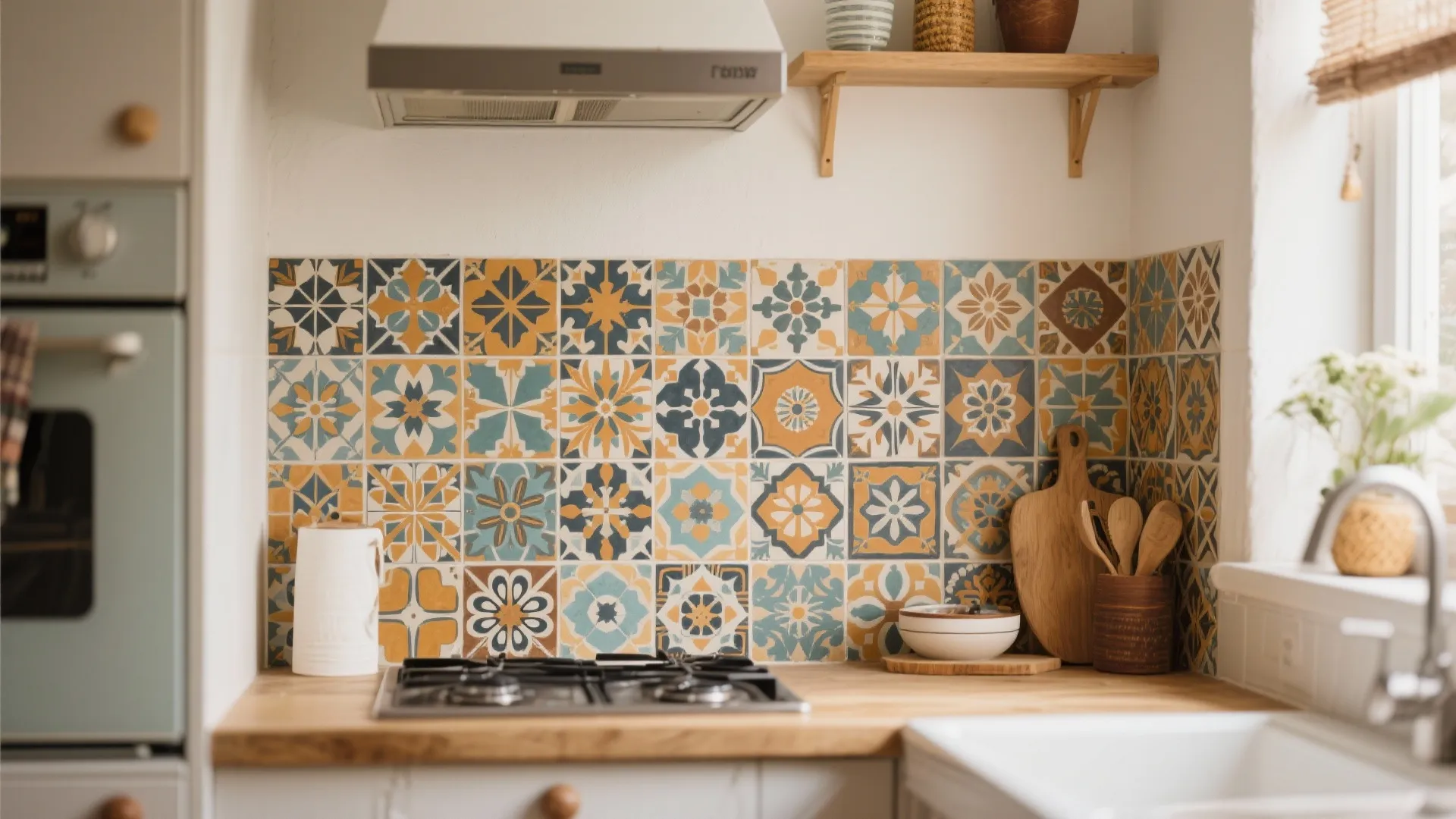 2. Patterned Cement Tiles