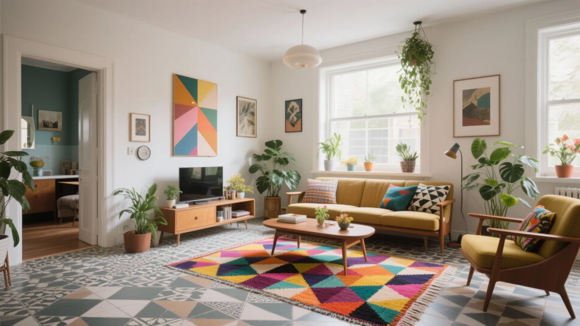 Patterned Cement Tiles