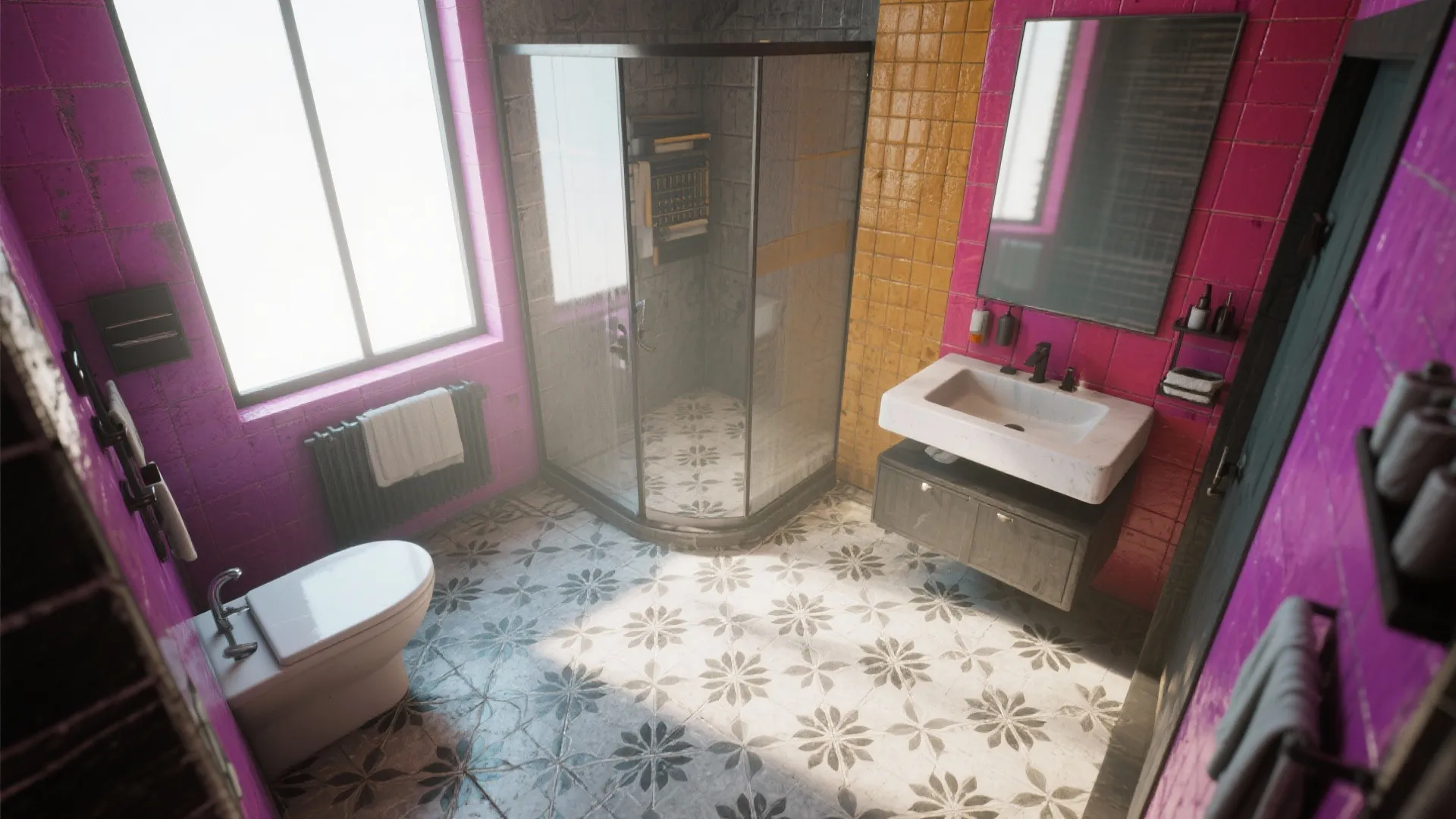 Patterned Cement Tiles