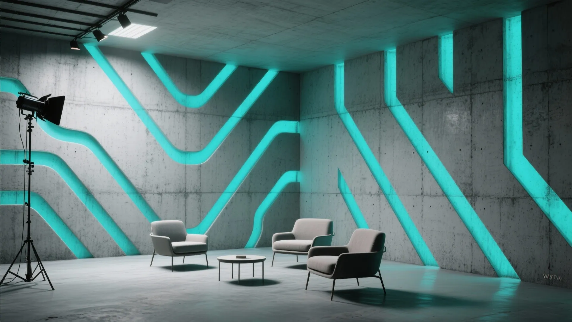 Cement with Embedded Patterns