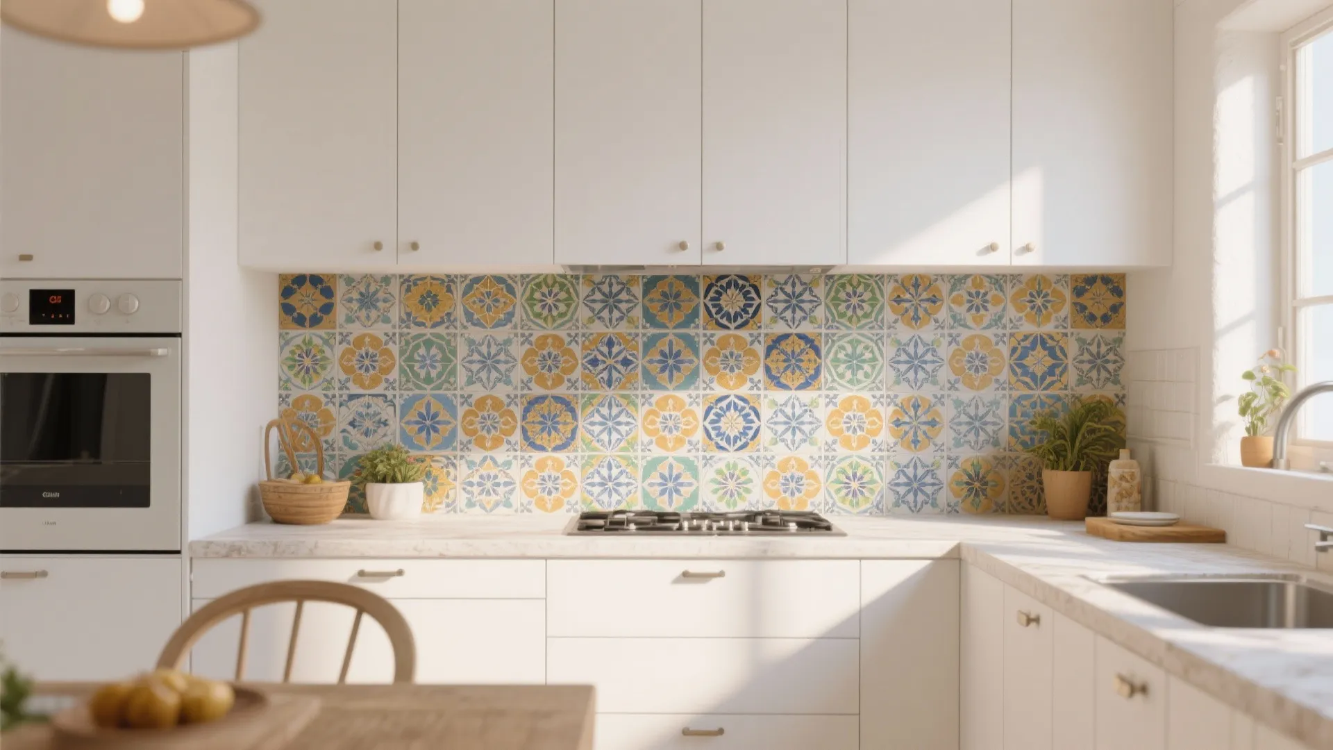 7. Patterned Ceramic Tiles