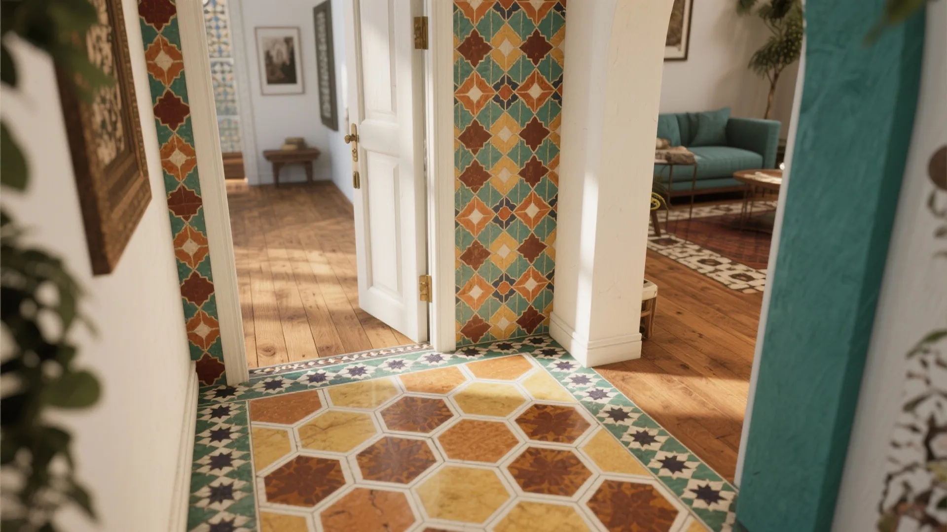 Geometric Patterned Tiles for Personality