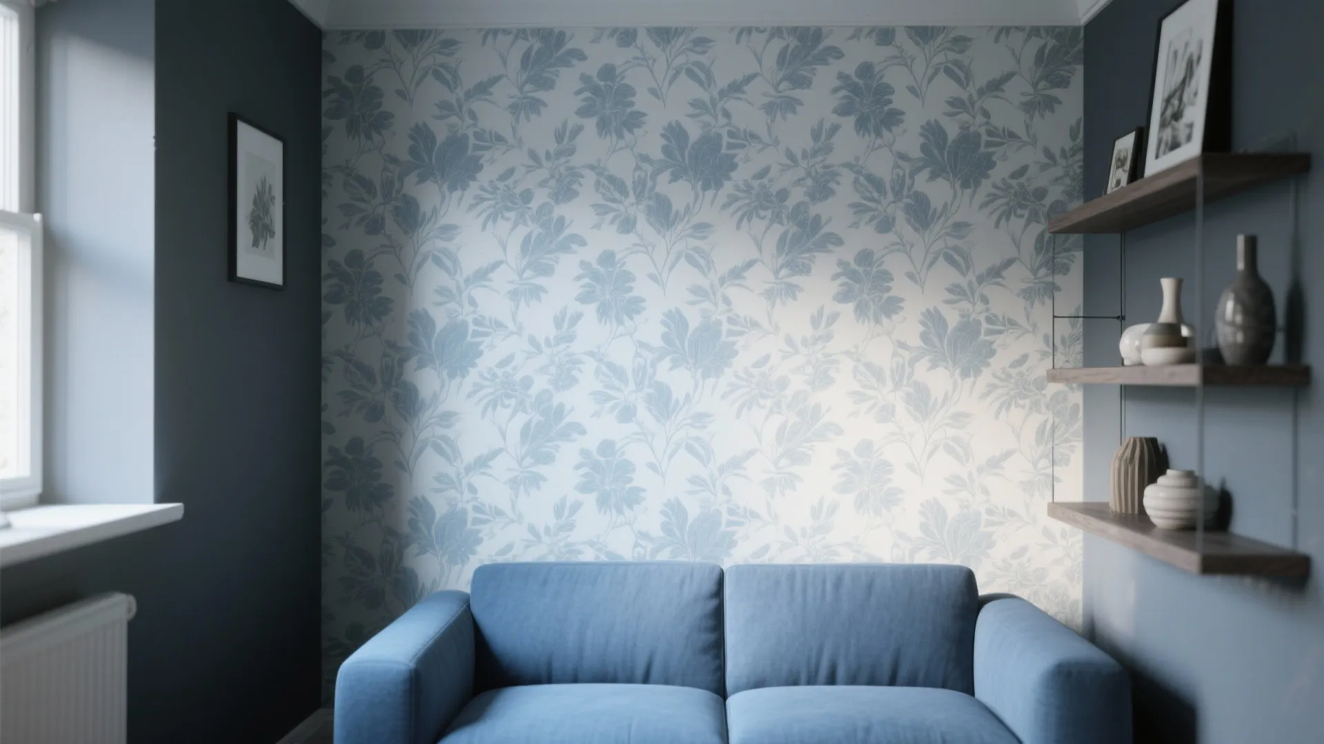 4. Patterned Wallpaper on a Feature Wall