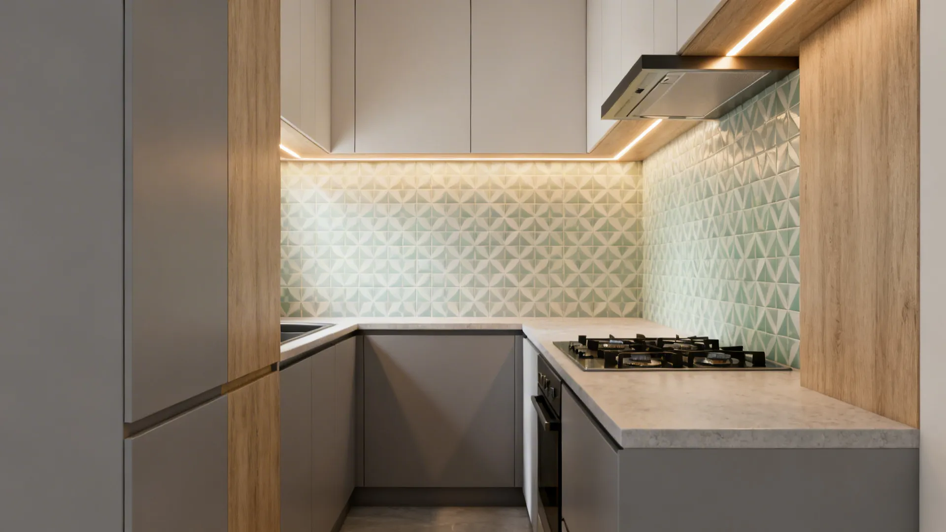 Patterned Cement or Porcelain for Personality