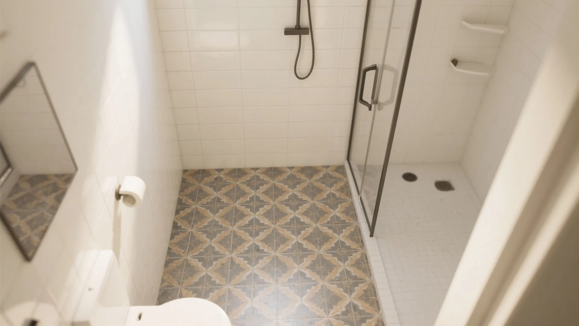 One Bold Feature: Patterned Floor or Niche Accent