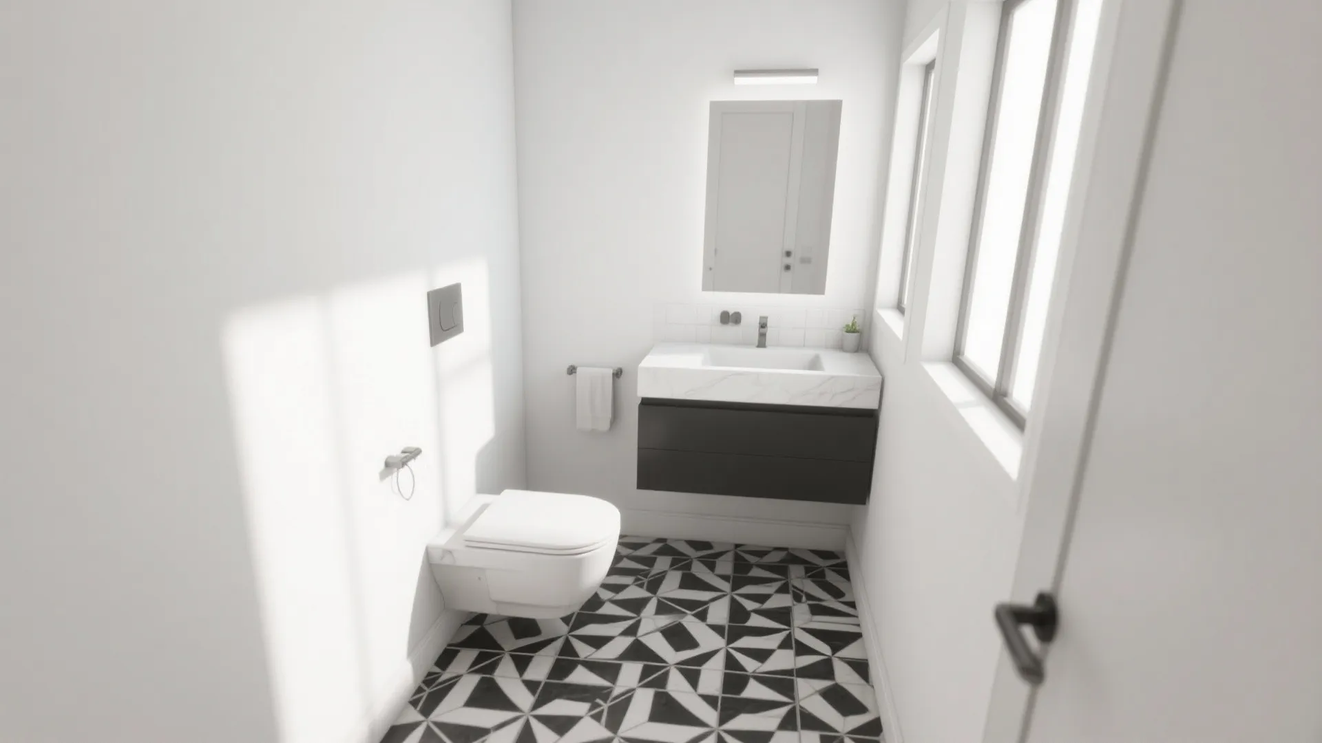 8. Patterned Floor Tiles