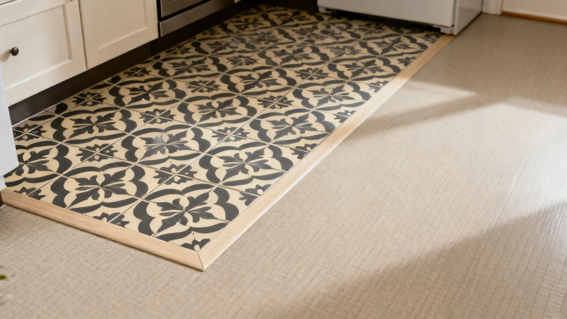 Patterned Floor Stickers to Zone and Energize