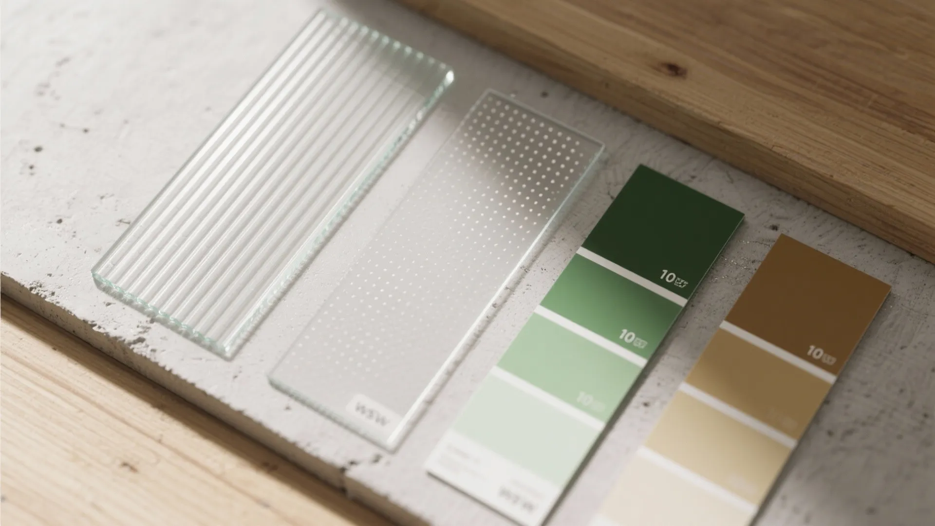 Patterned Frost: Reeded, Dot Matrix, or Custom Film