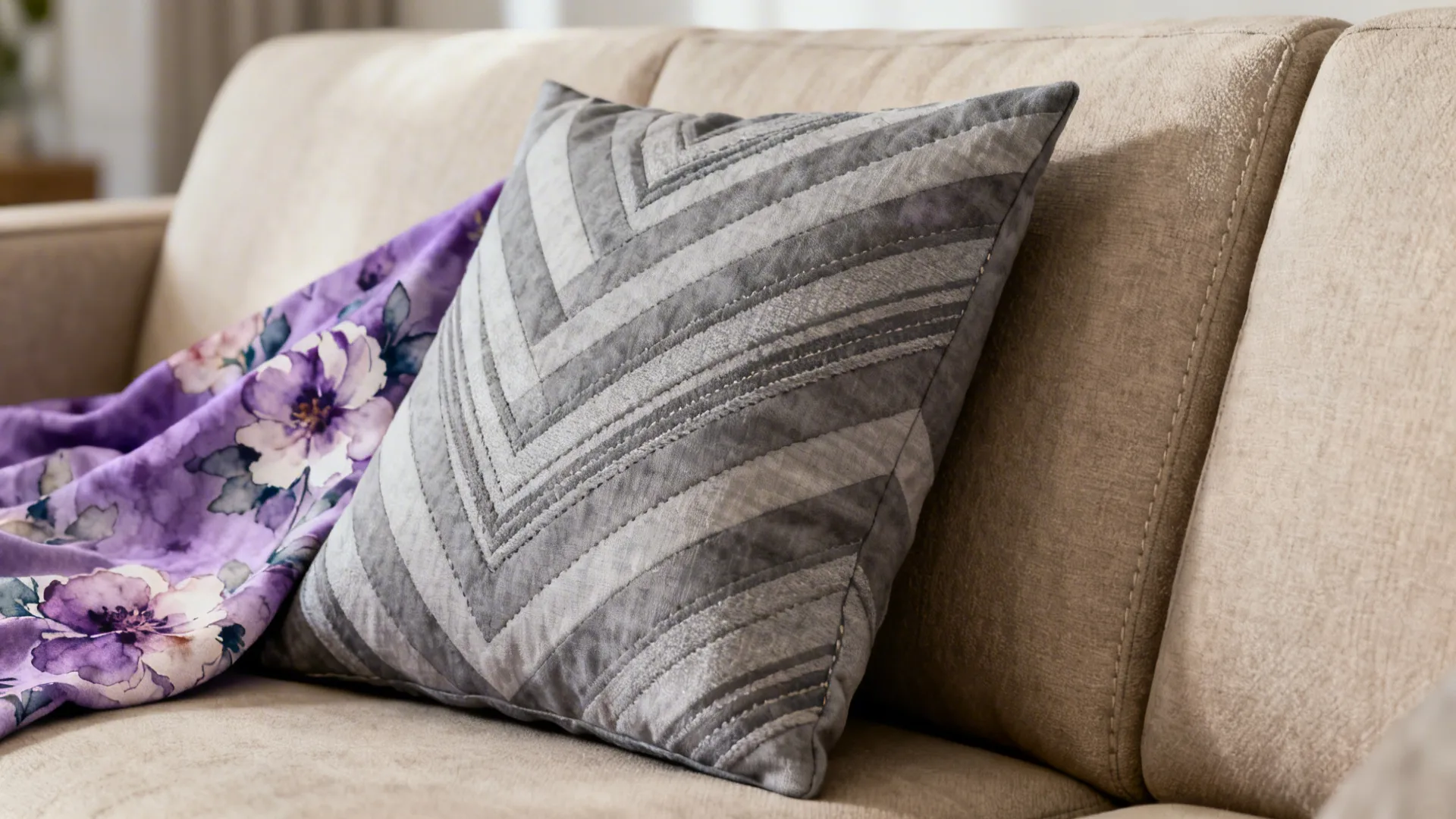 5. Patterned Harmony: Geometric and Floral Mixes