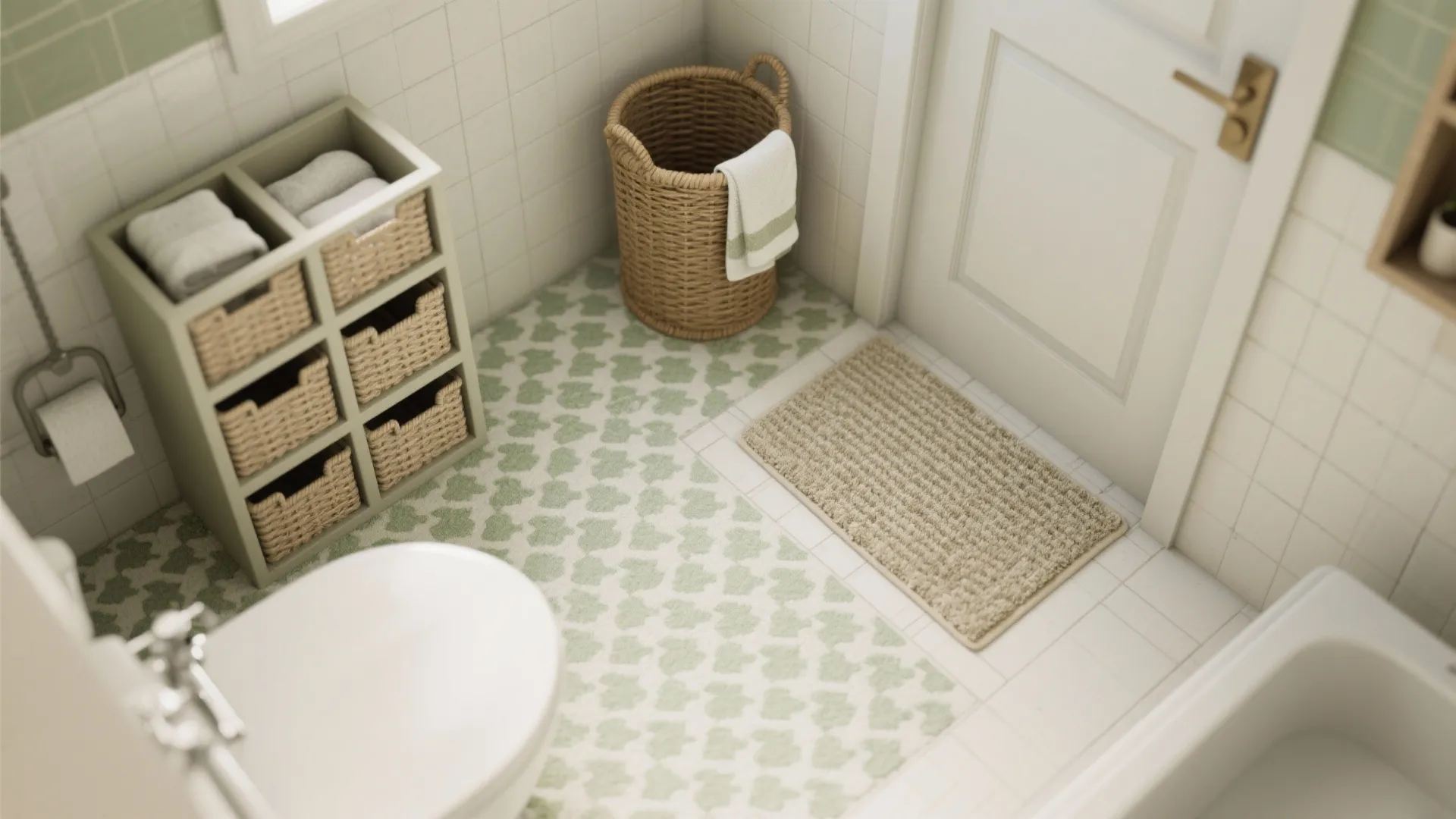 3. Patterned Mats and Modular Storage