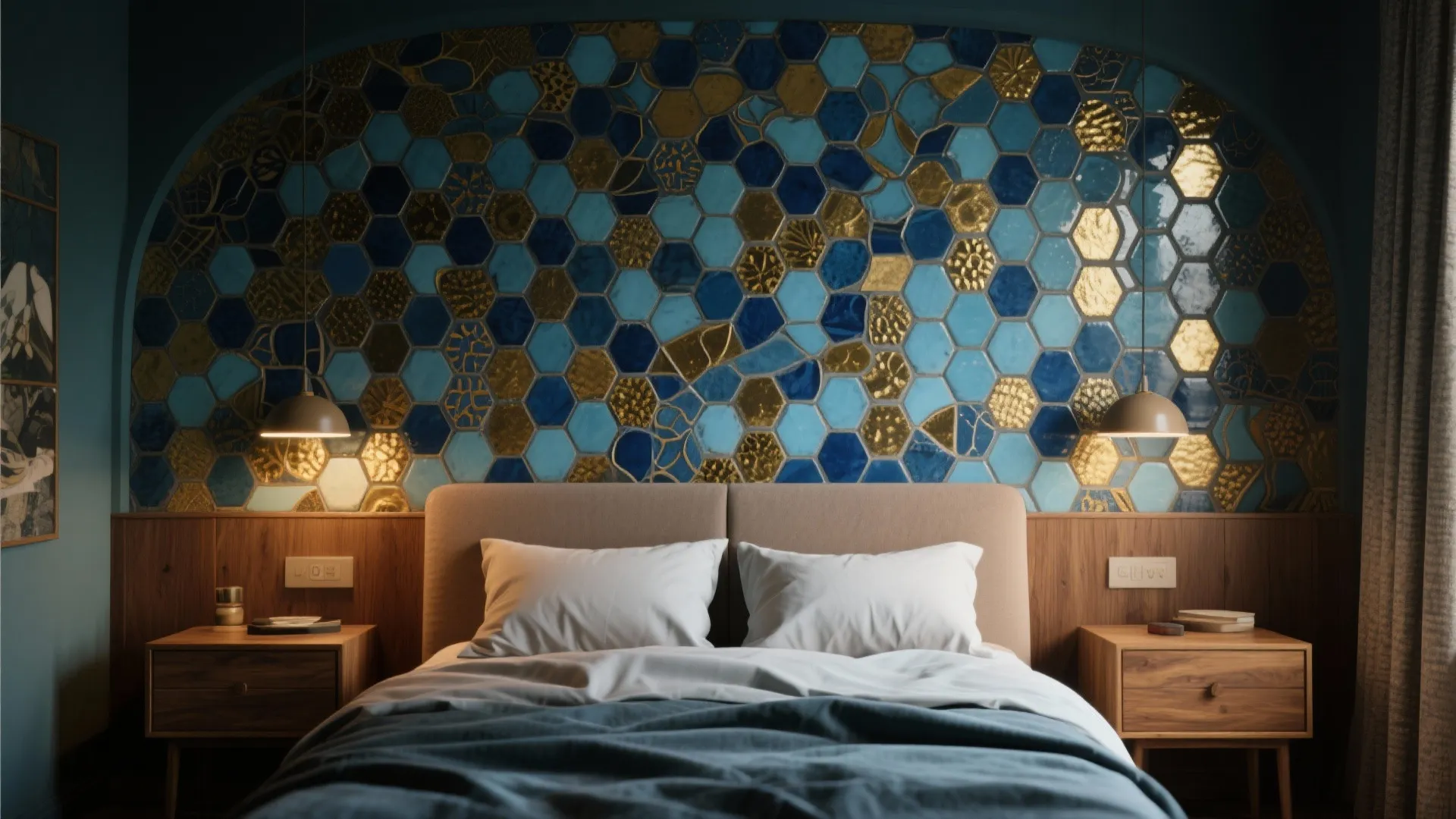 Patterned Mosaic Feature