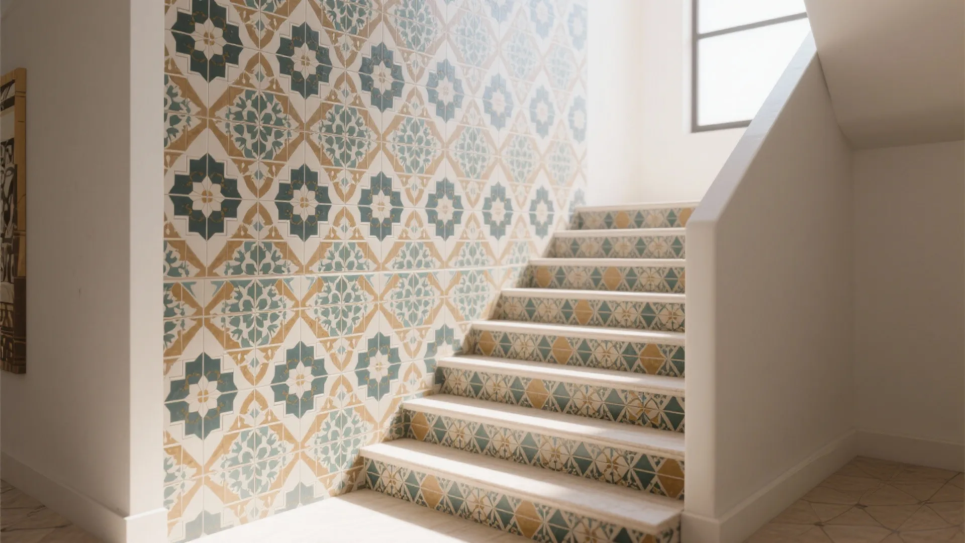 Patterned Porcelain Drama