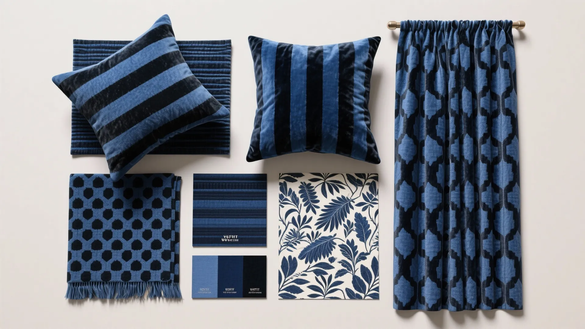 3. Break Darkness with Patterned Textiles