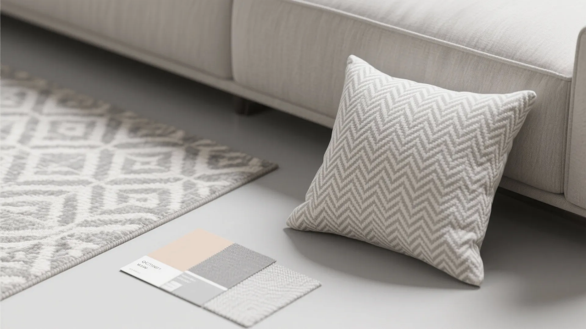 4. Patterned Textiles to Break Monotony