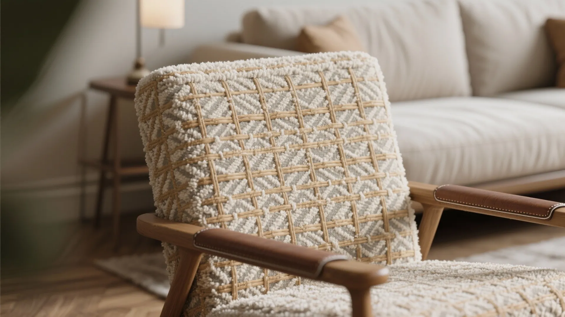 5. Patterned or Textured Accent Chairs for Depth