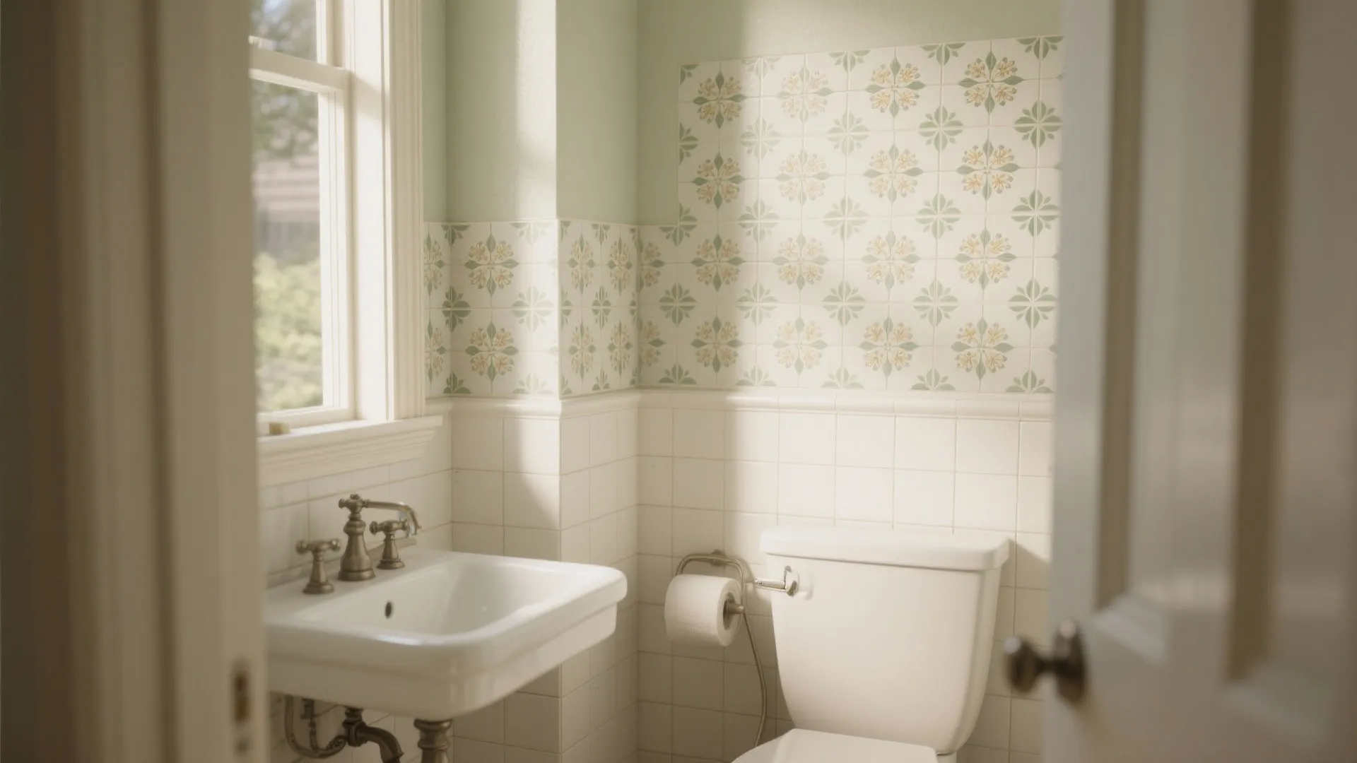4. Patterned Tile as an Accent