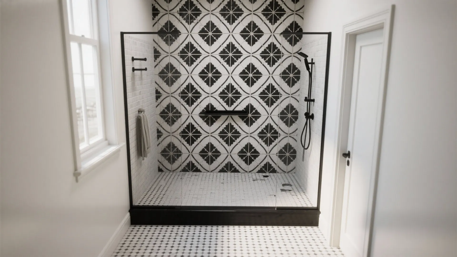 3. Patterned Tile as Accent