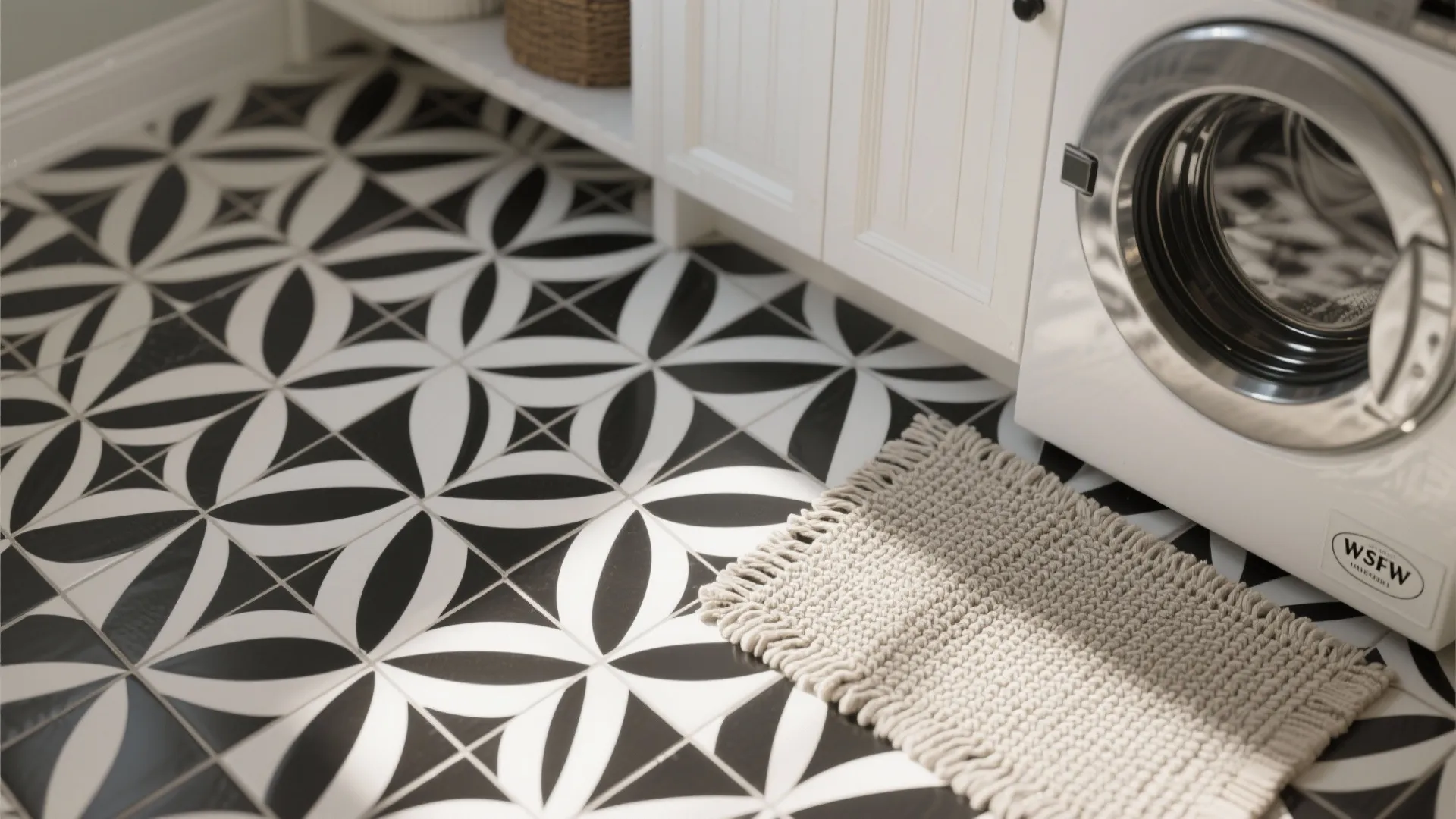 4. Patterned Tile Floors
