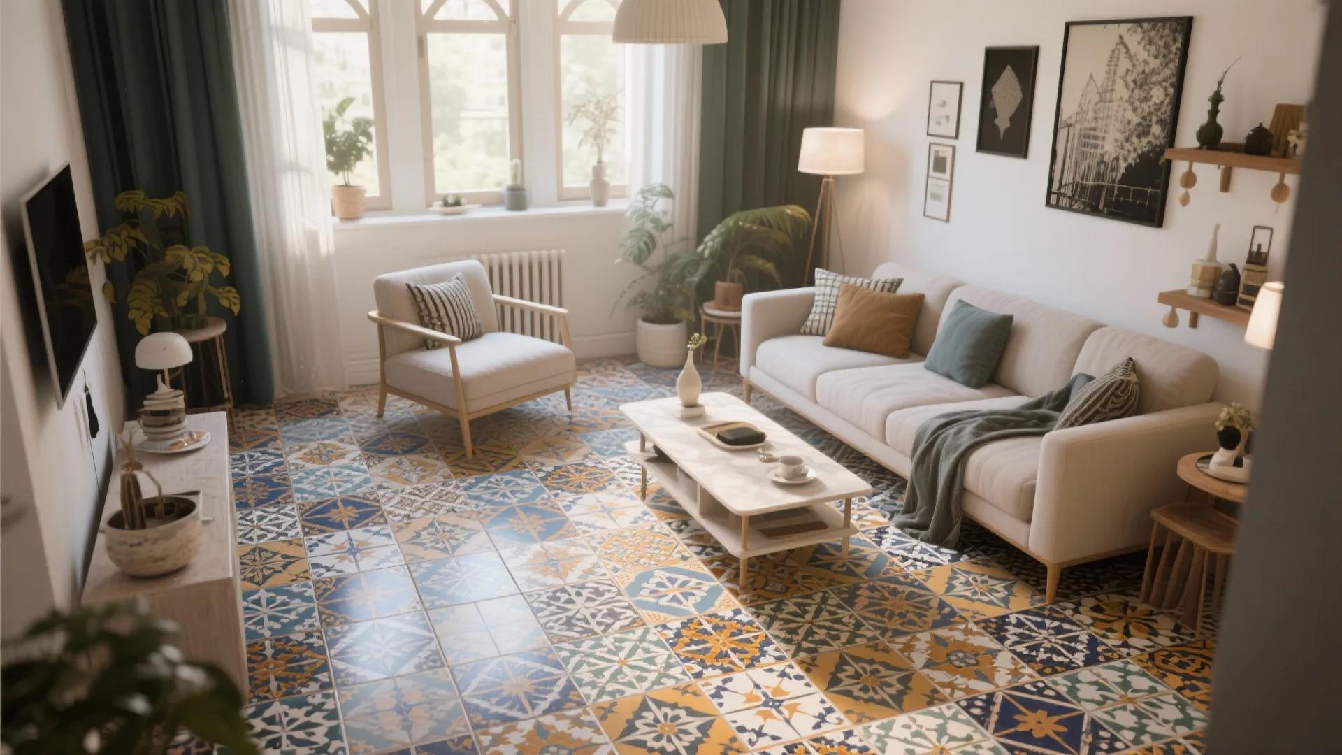 Patterned Tiles for Personality