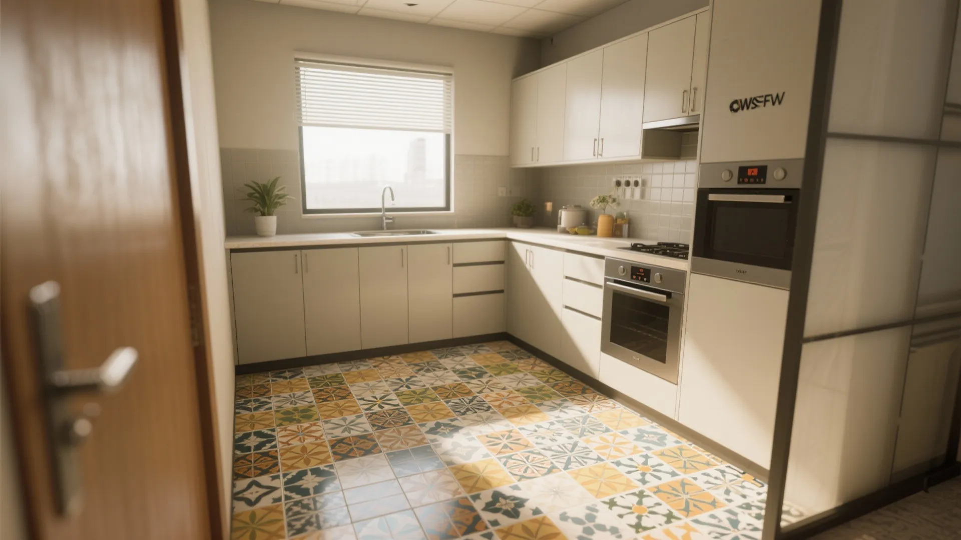 7. Patterned Ceramic Tiles