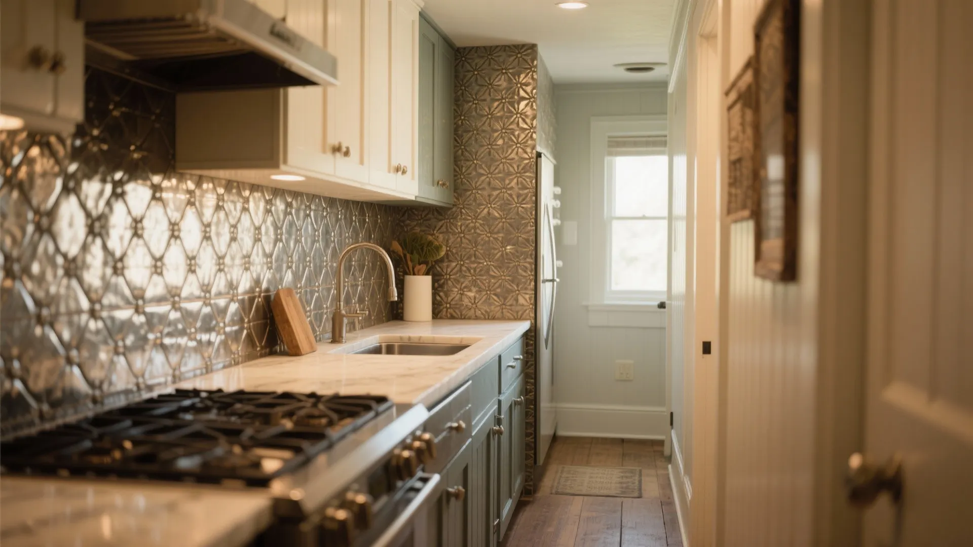 3. Patterned Tin Tiles