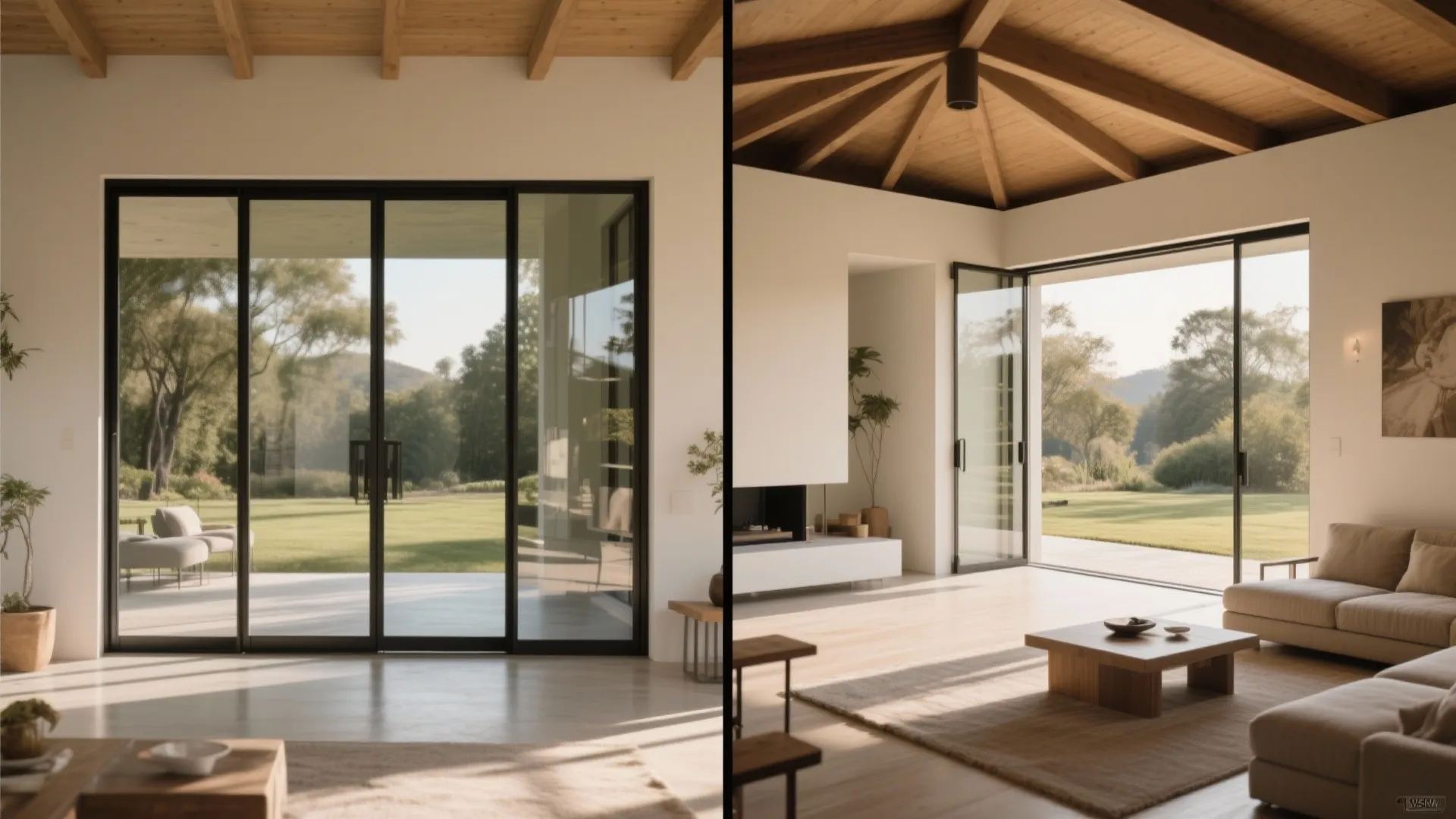 Indoor–outdoor pavilion living