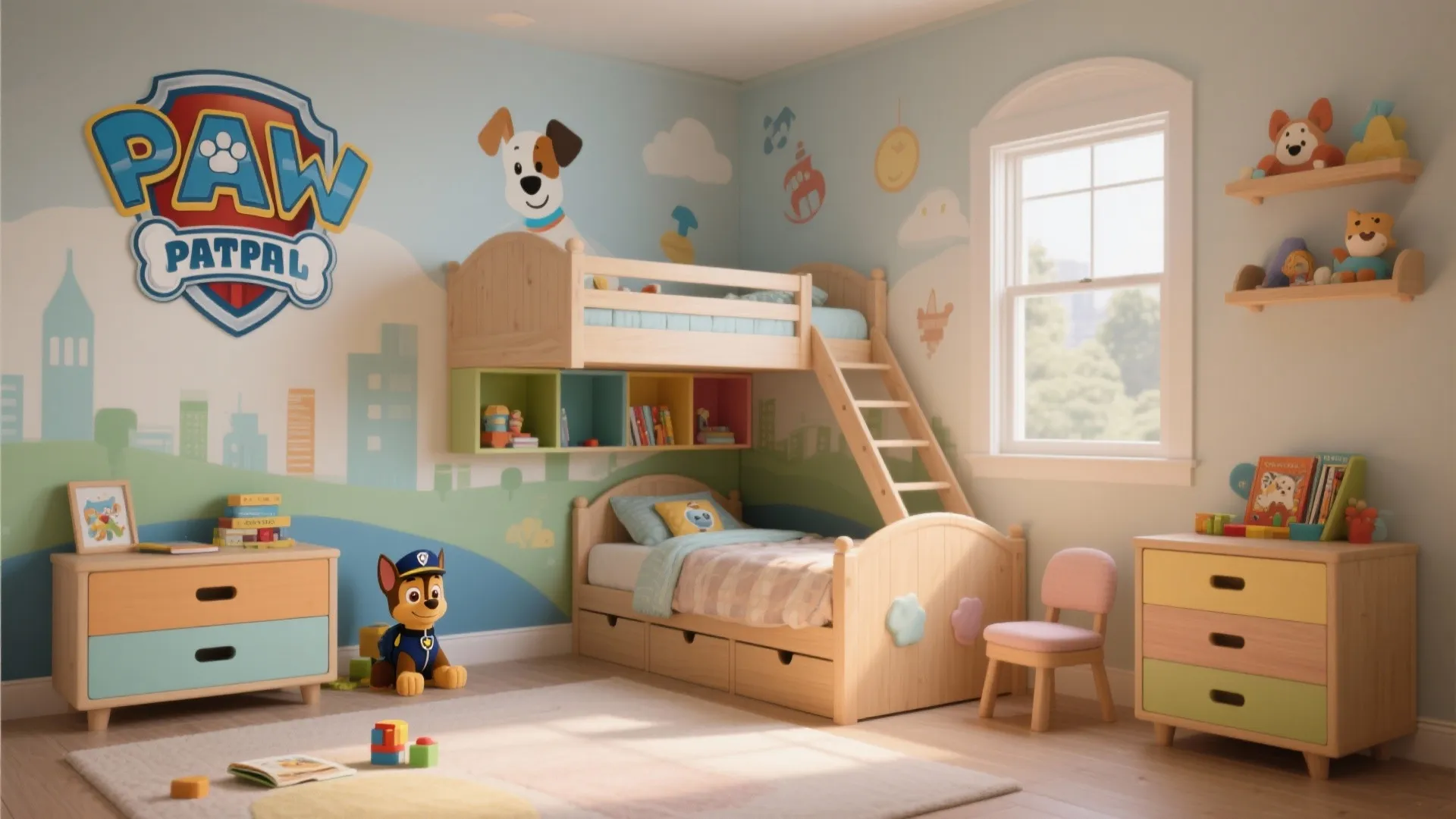 Paw Patrol Bedroom Decor: 5 Fun Ideas: Creative, practical Paw Patrol bedroom decor ideas I’ve used in small homes