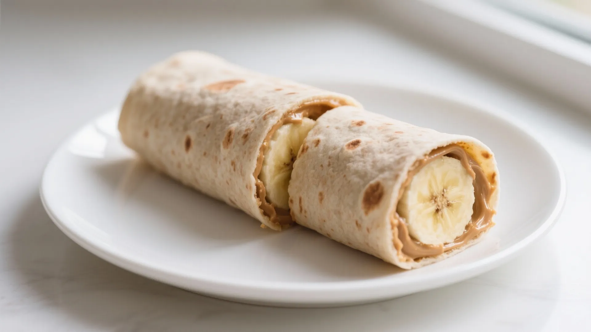 4. Peanut Butter Banana Wraps