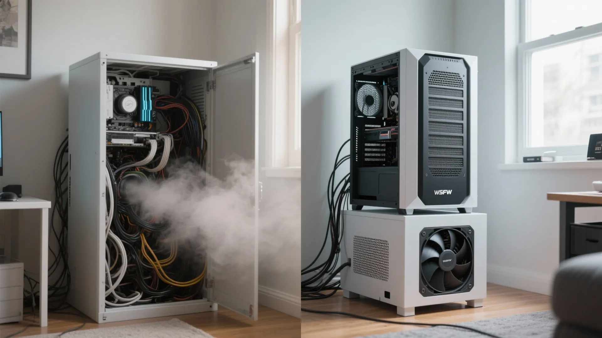 Ventilation and Heat Control for High-Performance PCs