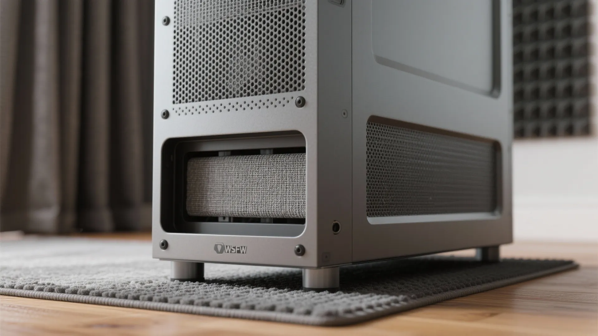 4) Quiet the room without suffocating your PC