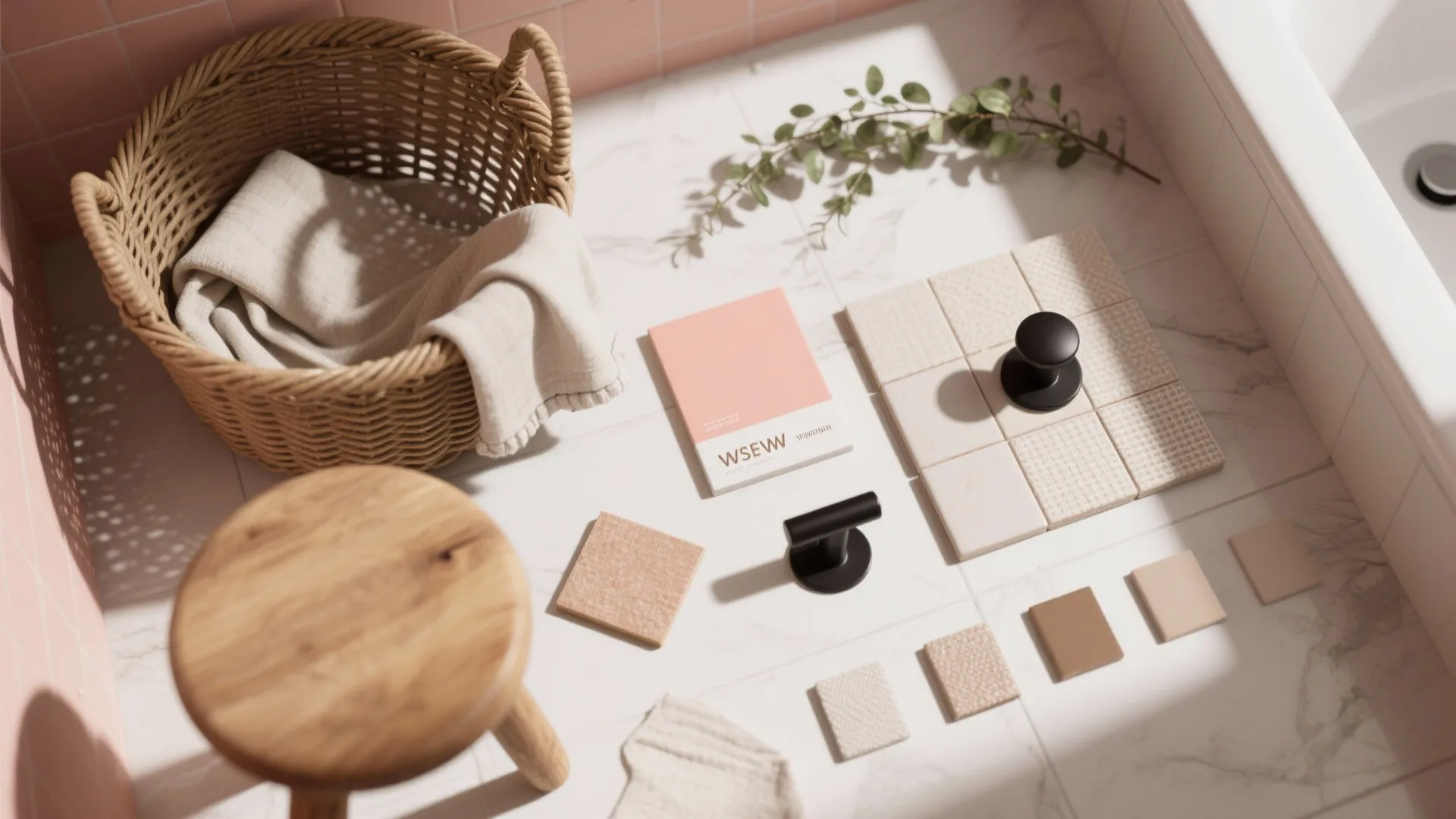 5. Layered Textures, Plants, and Art for a Lived-In Peach Vibe