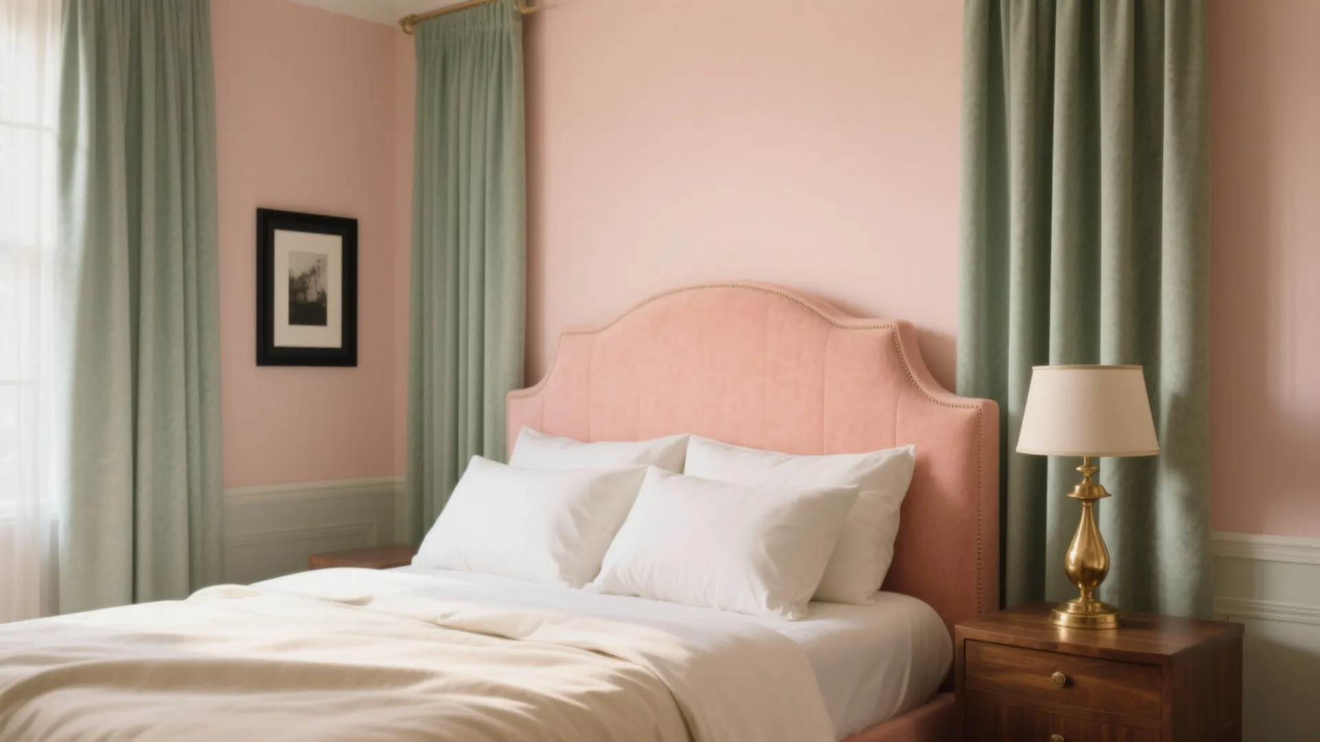 Peach + Sage: A Calm Pairing