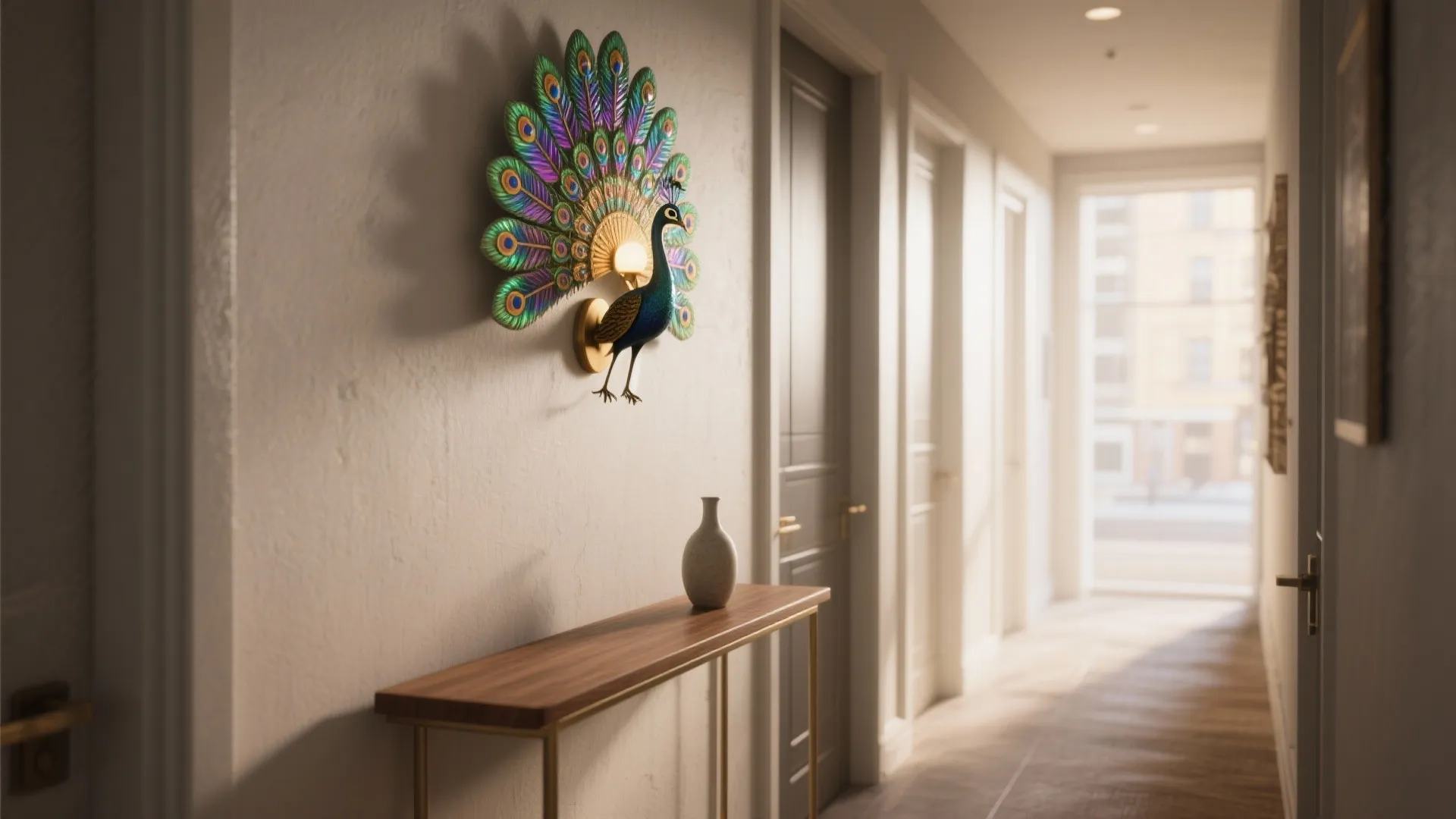 5 Peacock Wall Light Ideas for Small Spaces: Creative peacock wall light inspirations to brighten compact rooms with style and function