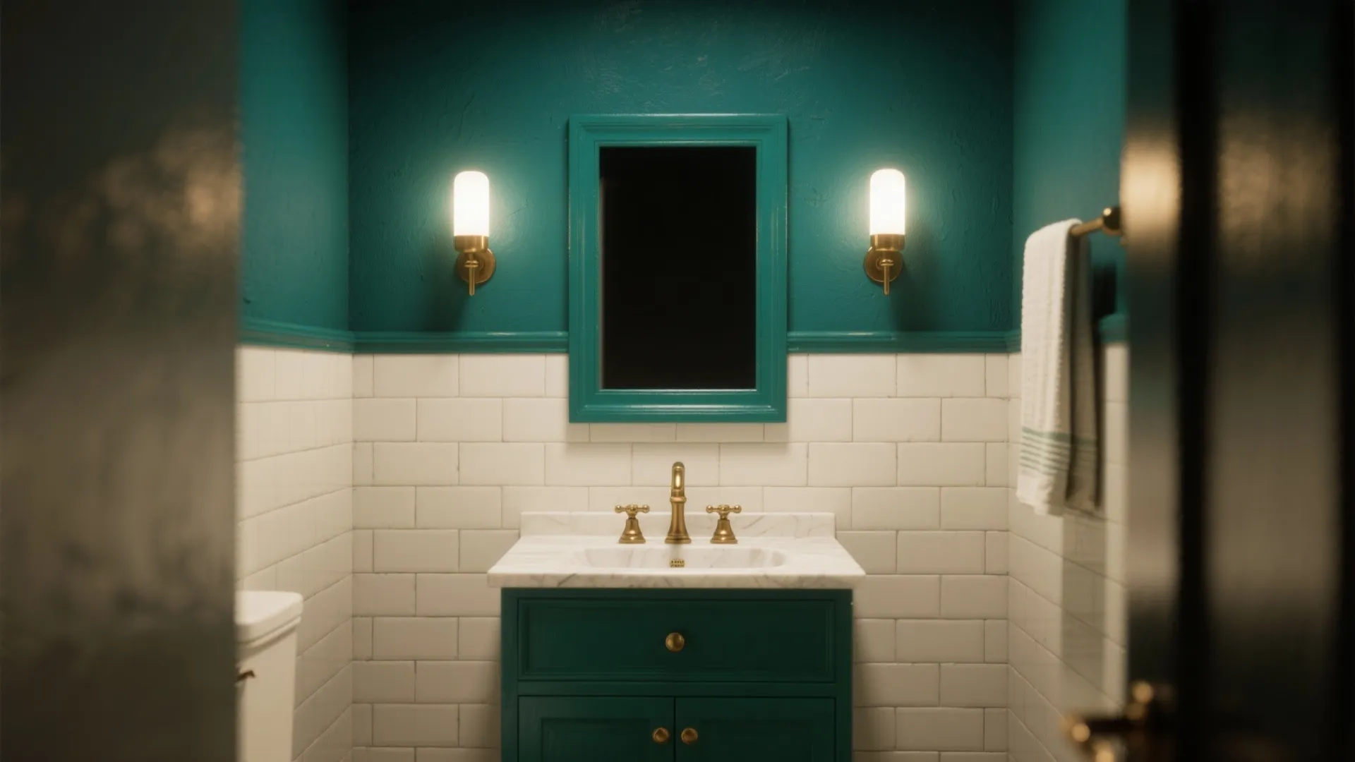 1. Start with a Peacock Color Palette, Not a Paint Bomb