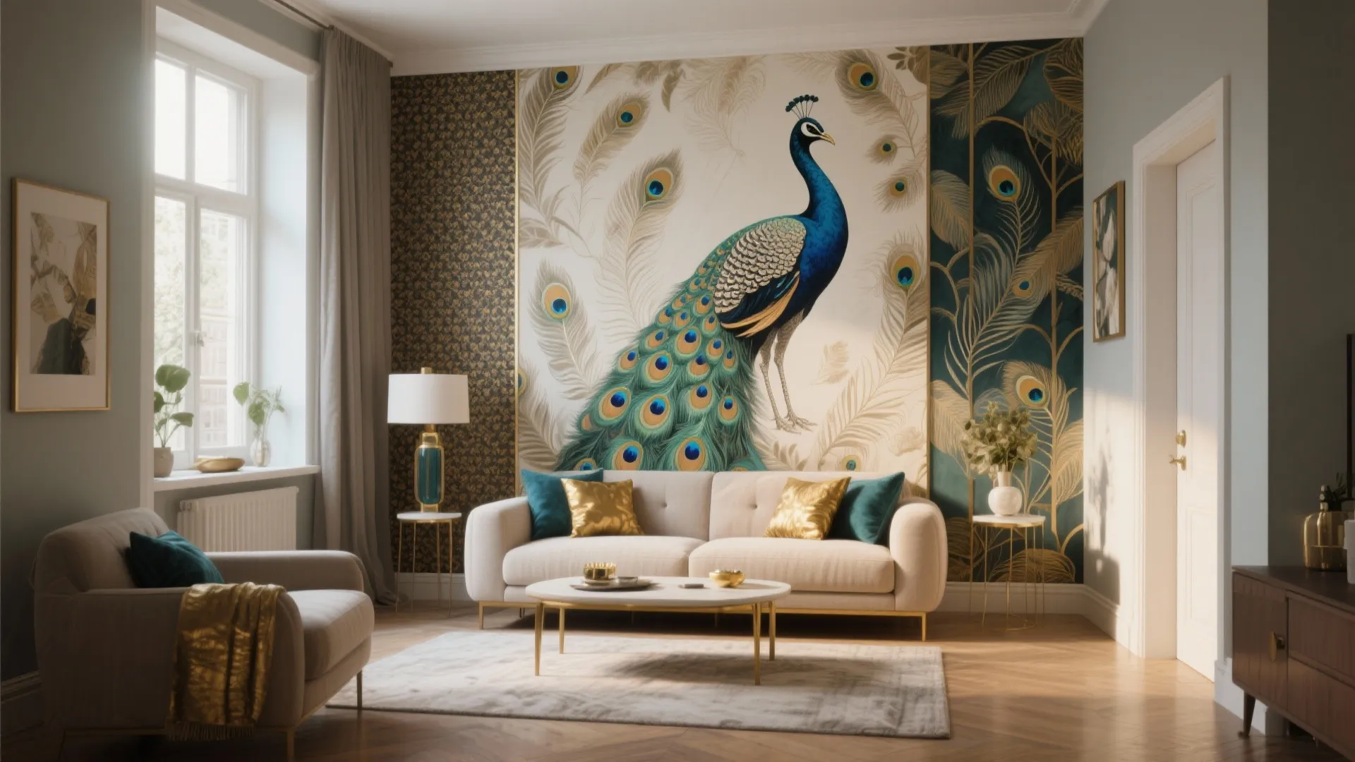 5 Peacock Wall Design Ideas: Transform Small Spaces with Stunning Peacock Wall Inspiration