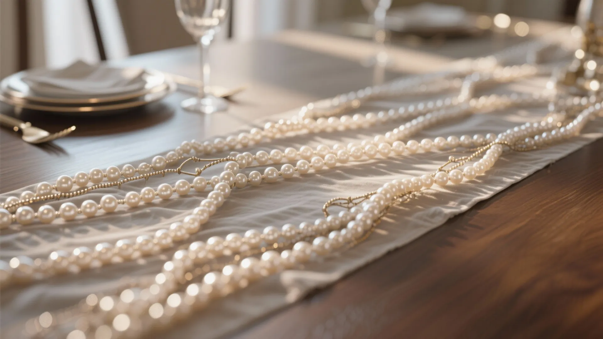 Tip 1: Pearl Garland Runners