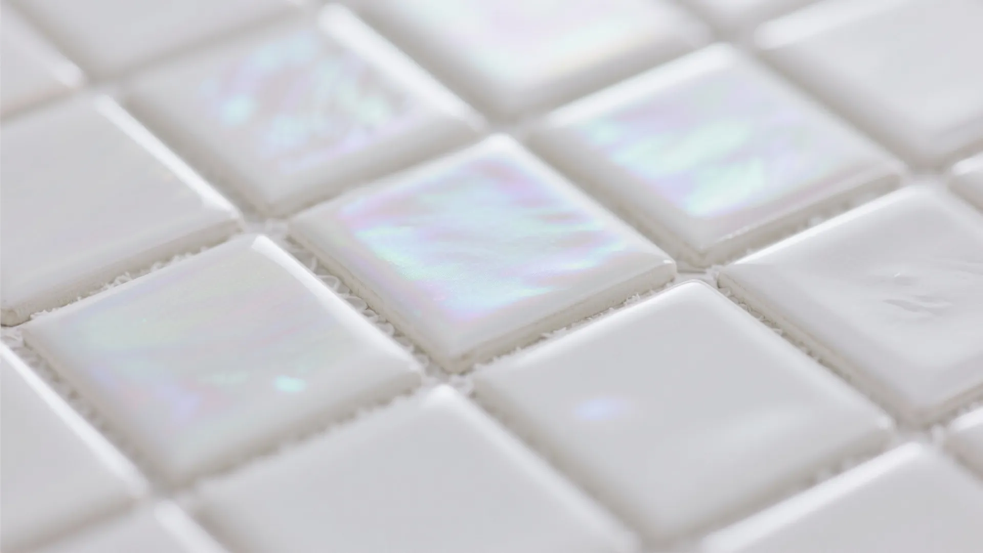 Pearl Whites with Iridescent Accents