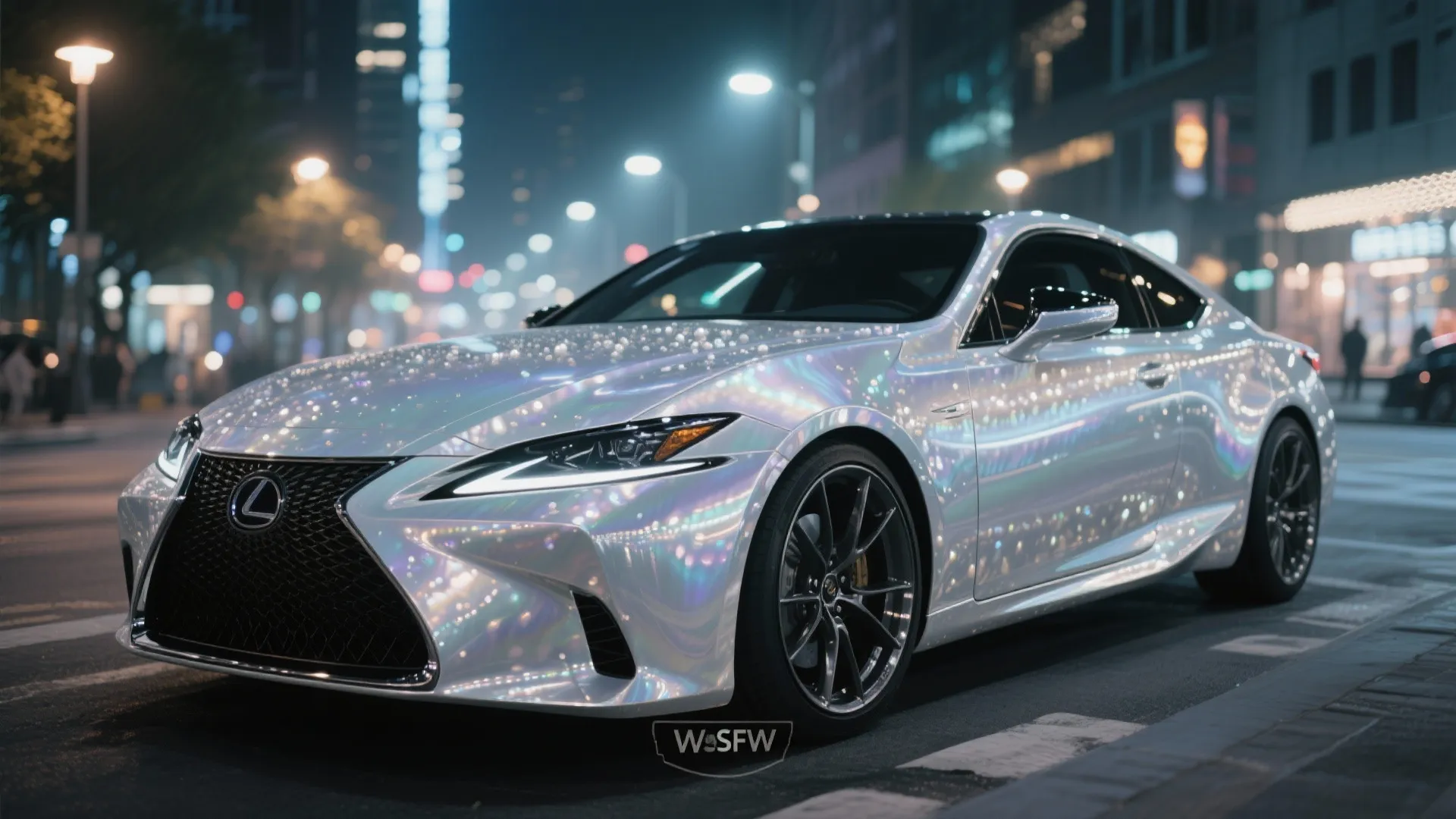 3. Pearl Metallic Base with Clearcoat Pearlescence