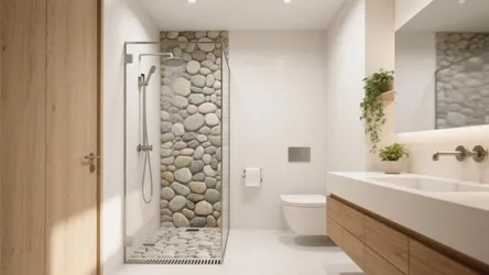5 Pebble Tile Bathroom Ideas I Swear By