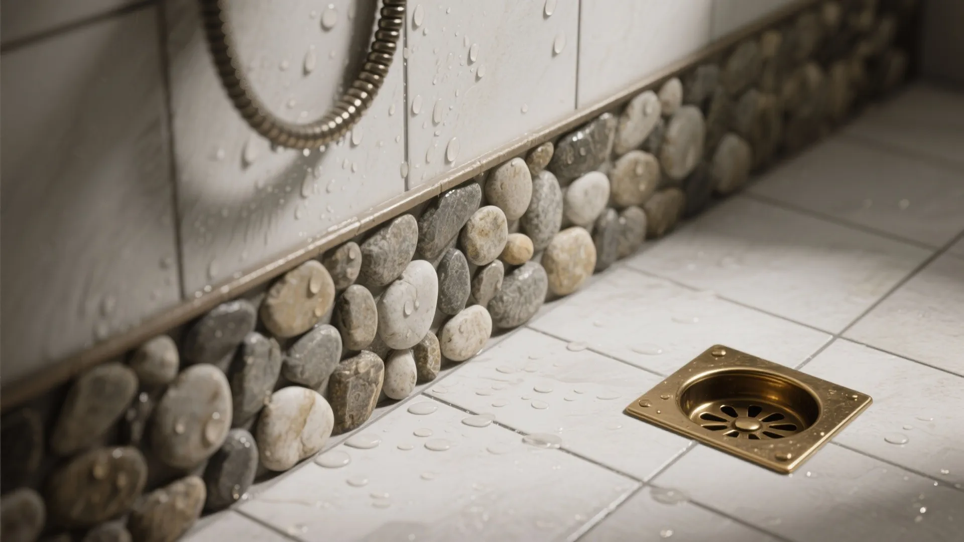 4. Stone, Pebbles, and Organic Tile Patterns