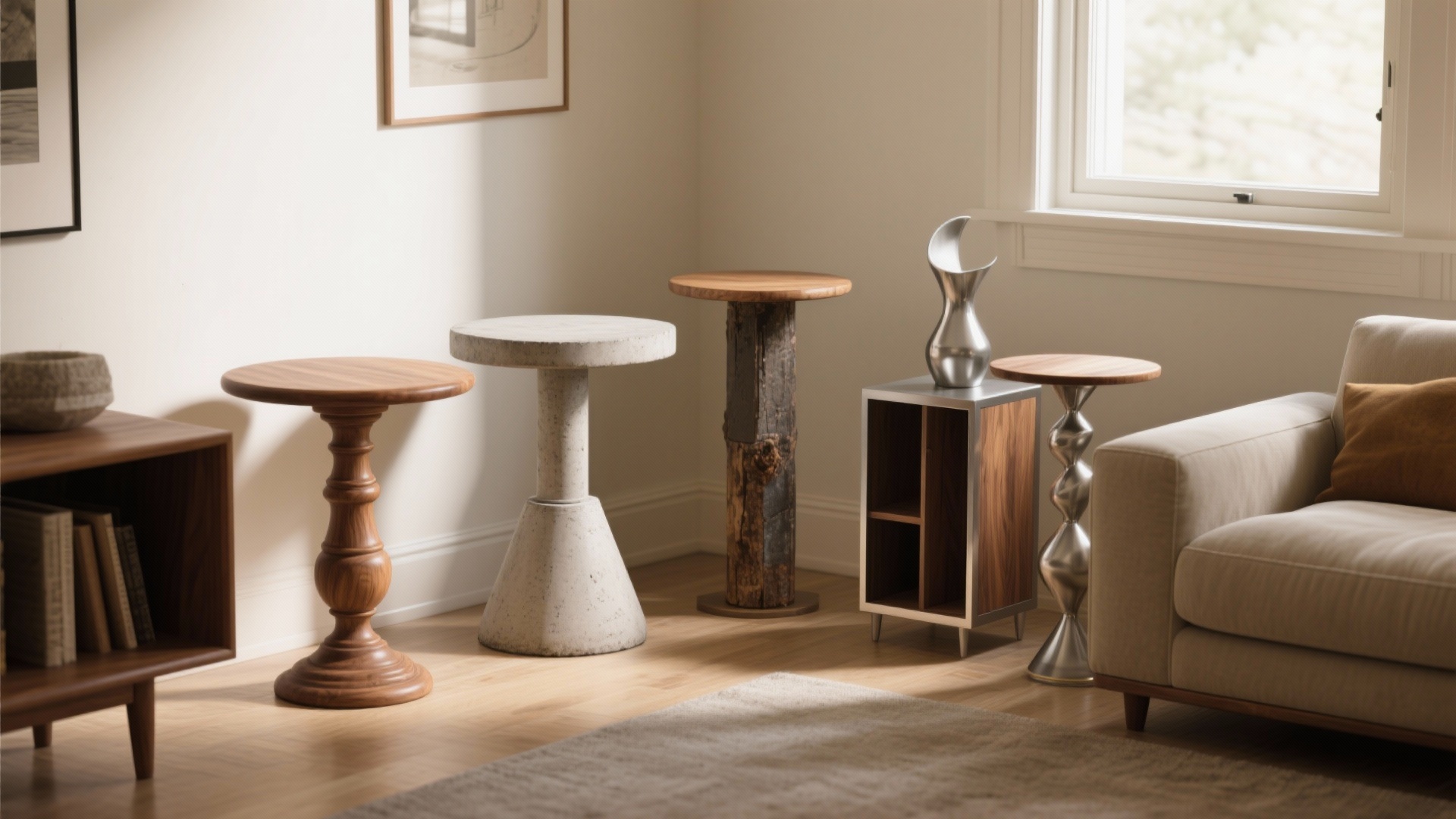 DIY Pedestal Side Table: 5 Creative Ideas