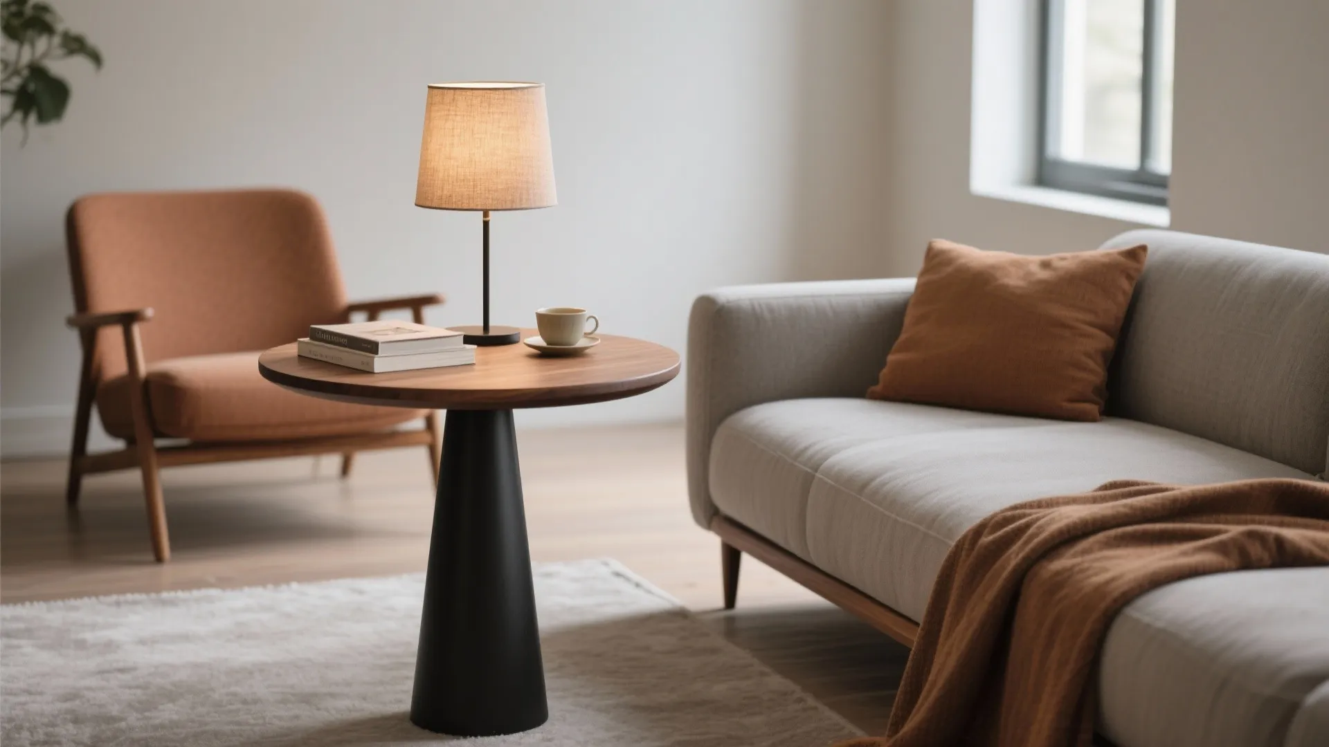 Small Round Pedestal Side Table Design Ideas: 1 Minute to Stylish Small Spaces: Essential Side Table Picks