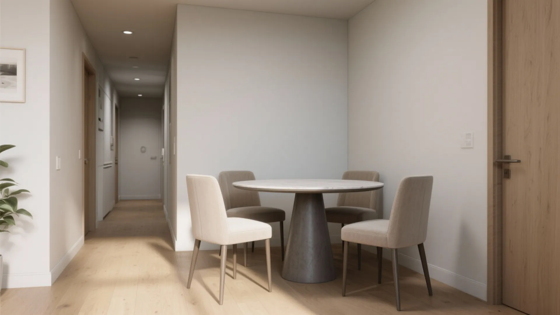 1. Choose a pedestal round table