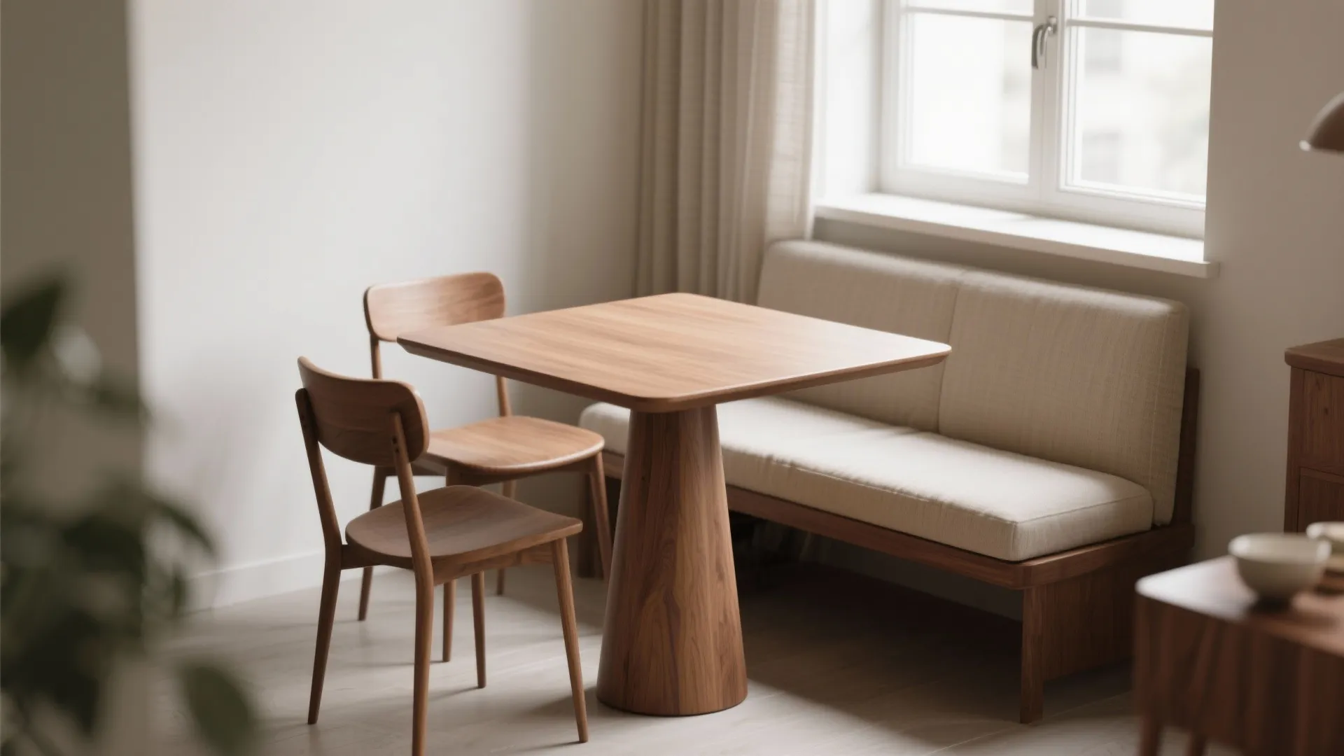 1. Go pedestal: more knee room, more style