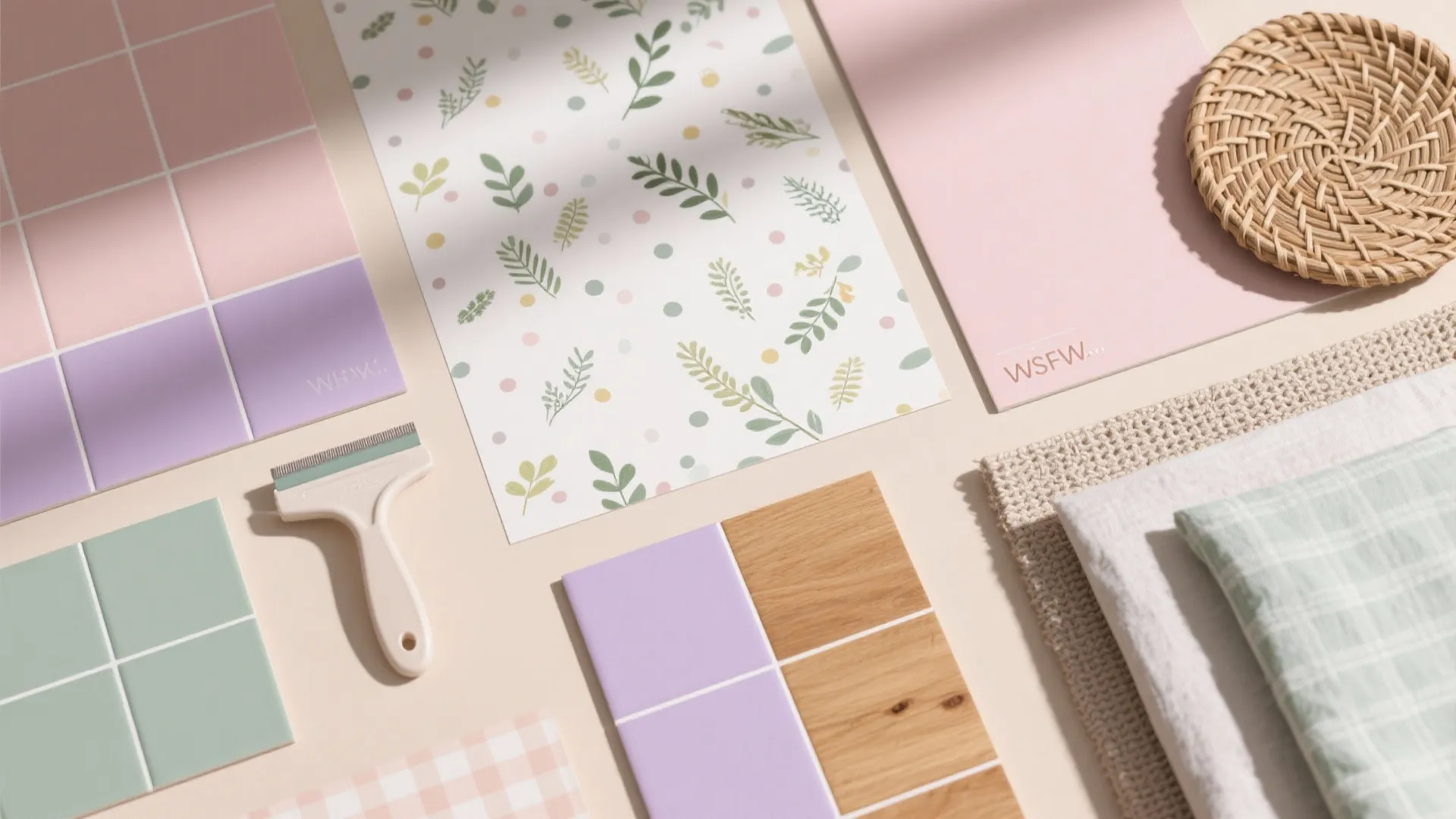 Pattern Play With Peel-and-Stick Layers