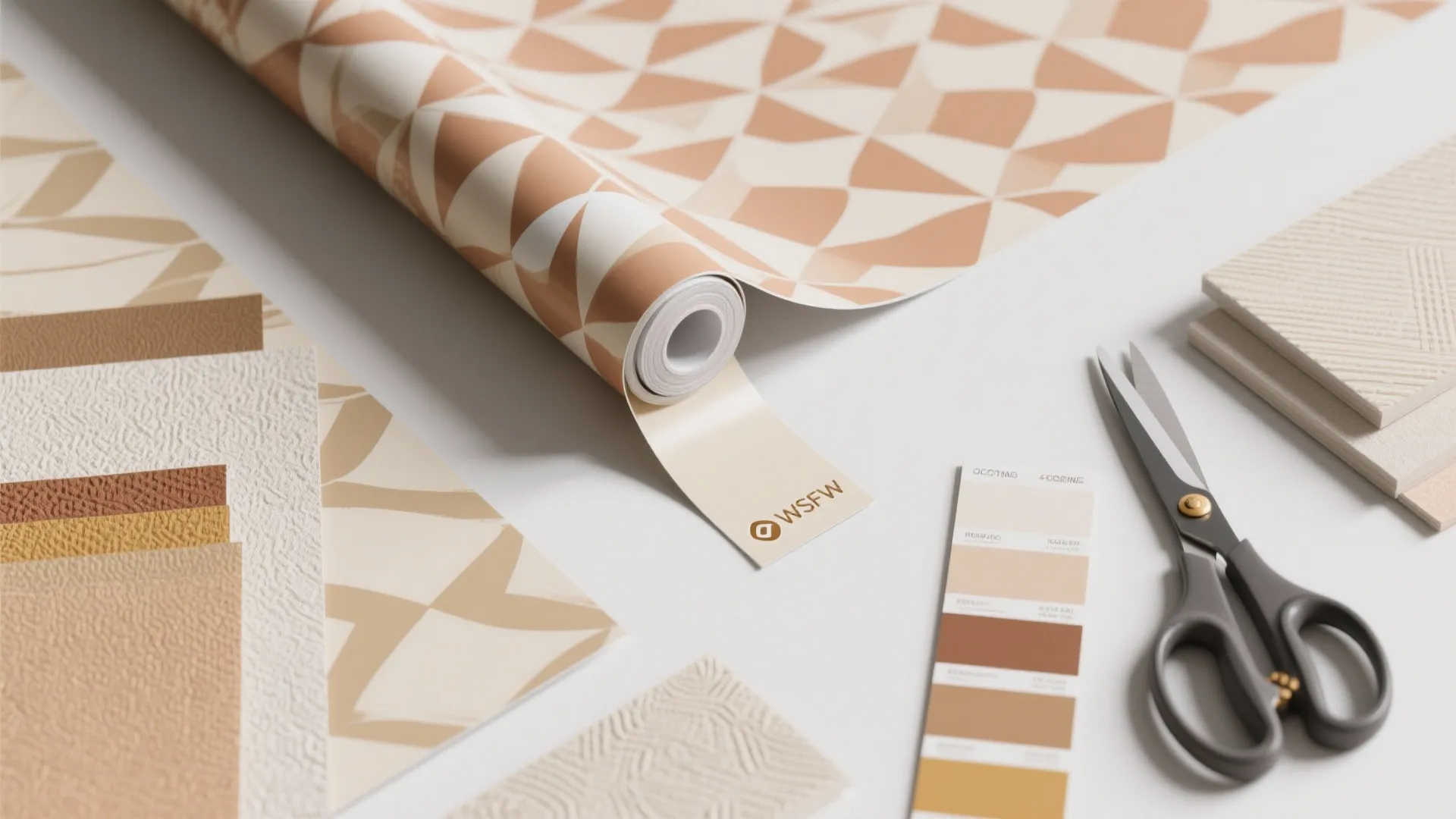 5. Quick Refresh with Peel-and-Stick or Paintable Wallpaper