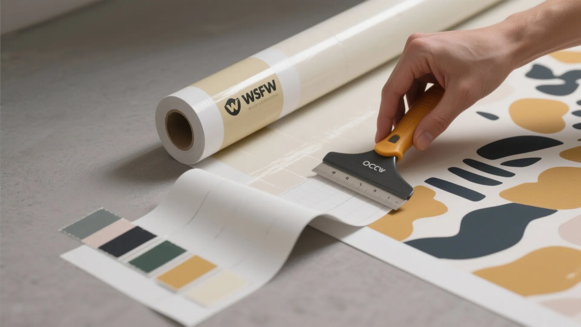 3. Try peel-and-stick for rentals or uncertain styles