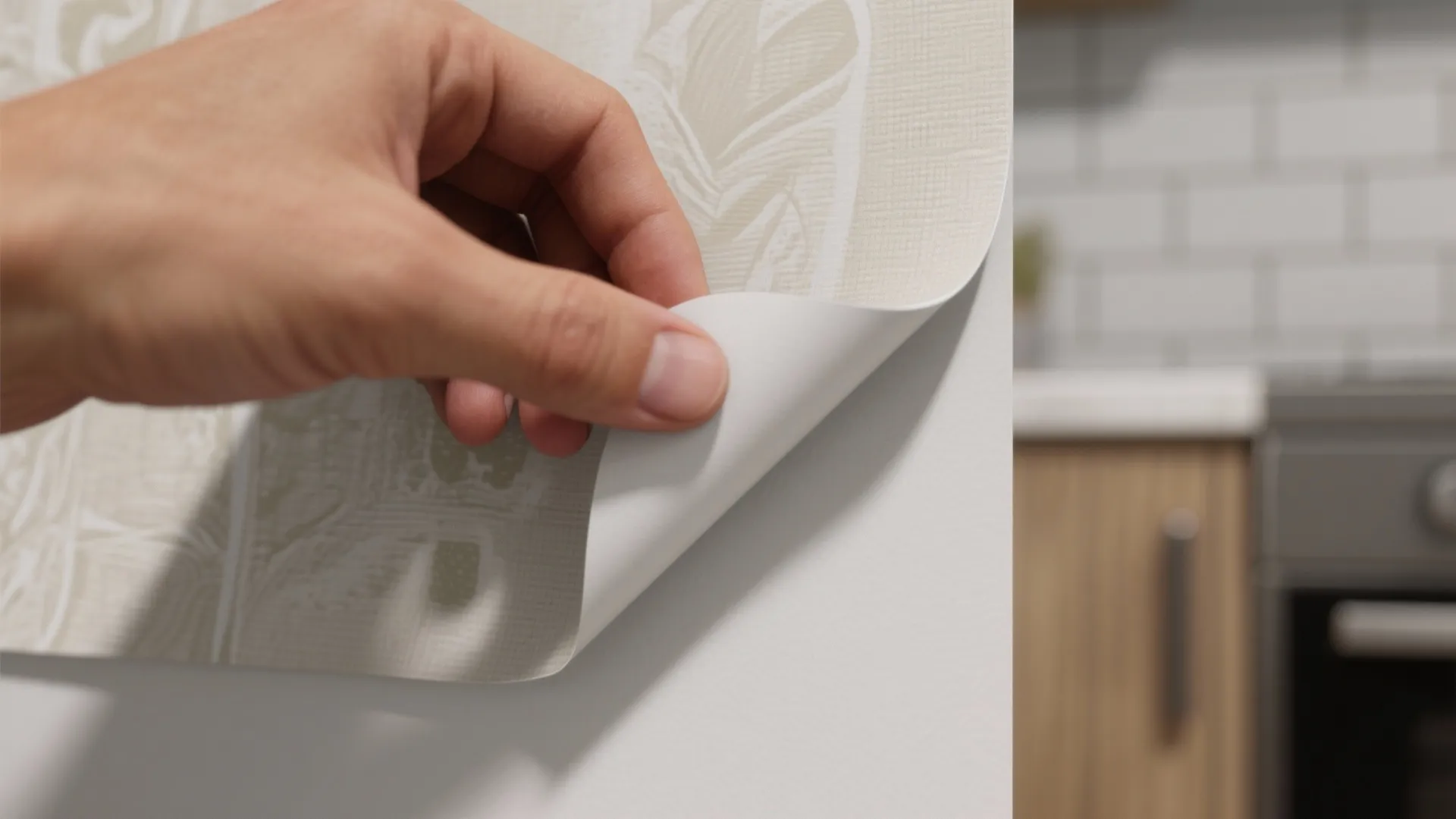 5. Peel-and-Stick for Flexibility and Renters