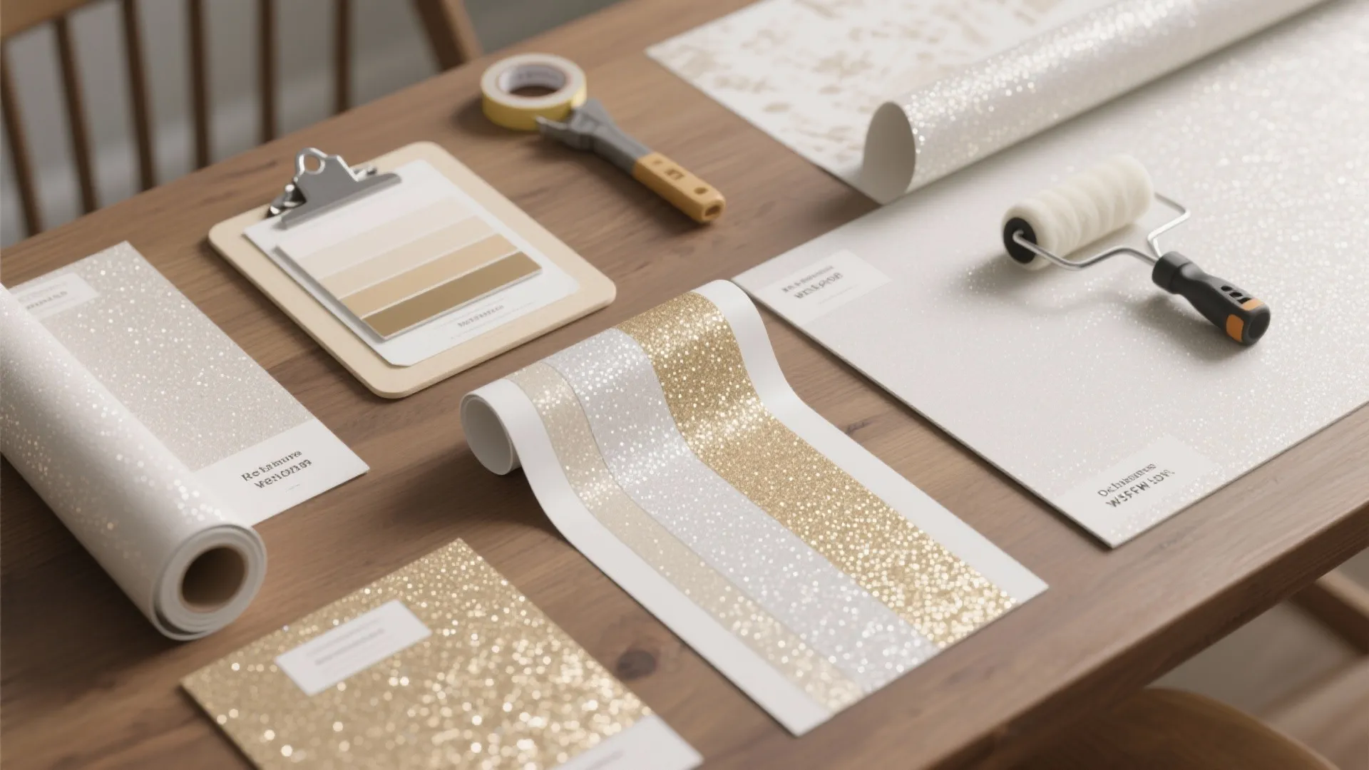 5. Temporary Glitter — Wallpaper, Panels, and Peel-and-Stick