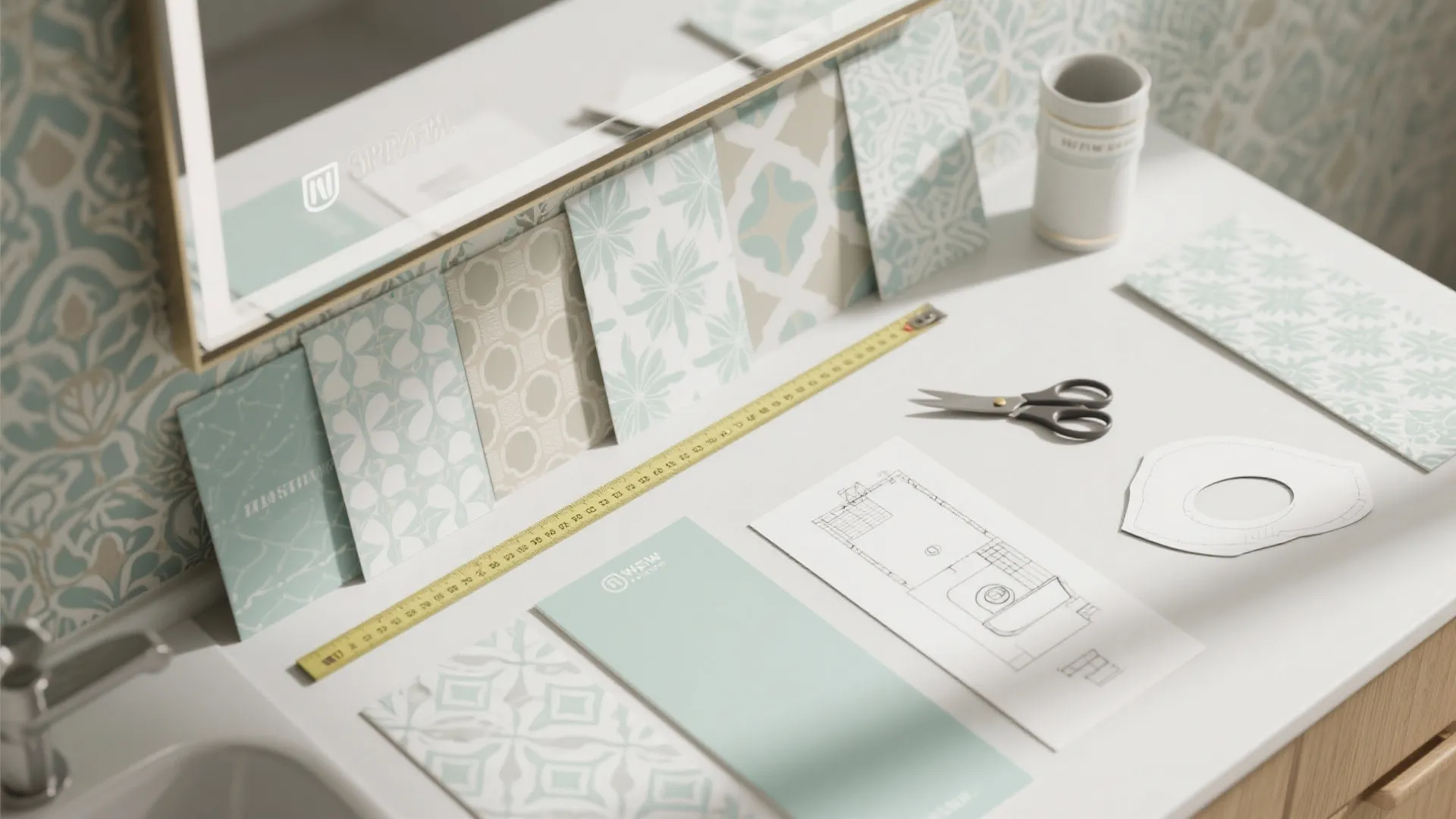 3. Peel-and-Stick Wallpaper Panels